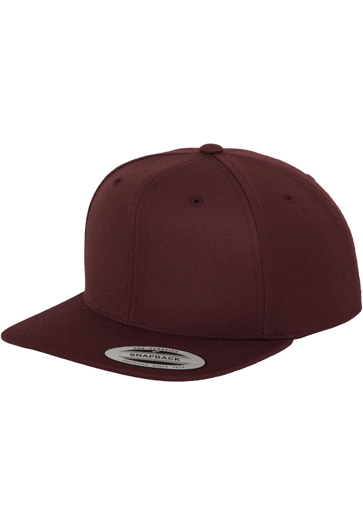 Classic Maroon-colored Snapback