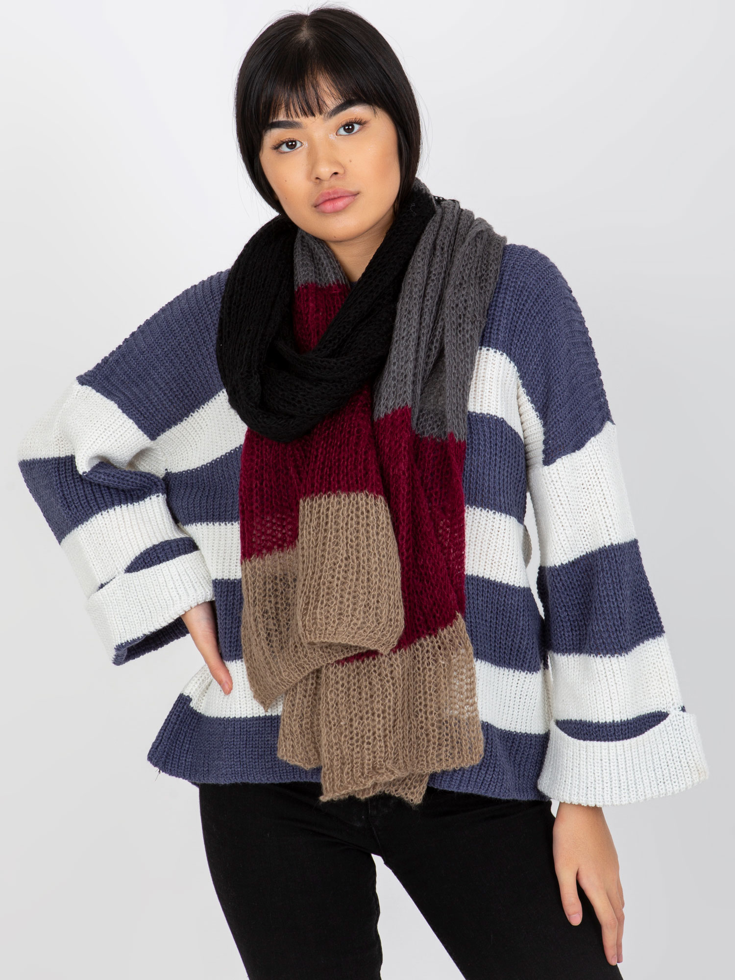 Scarf-AT-SZ-LM72271.94-burgundy