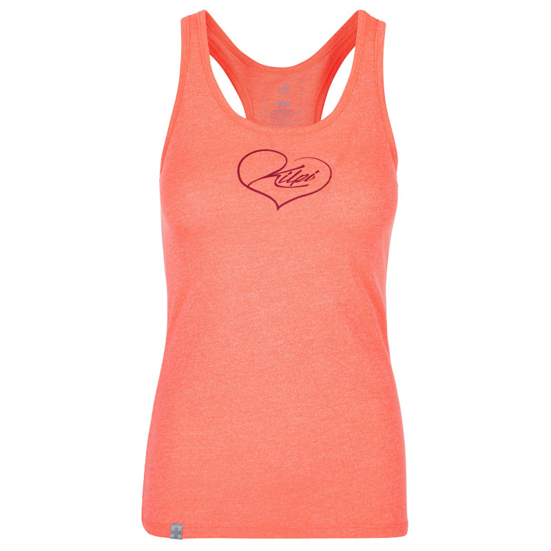 Women's Sports Tank Top KILPI ARIANA-W Coral