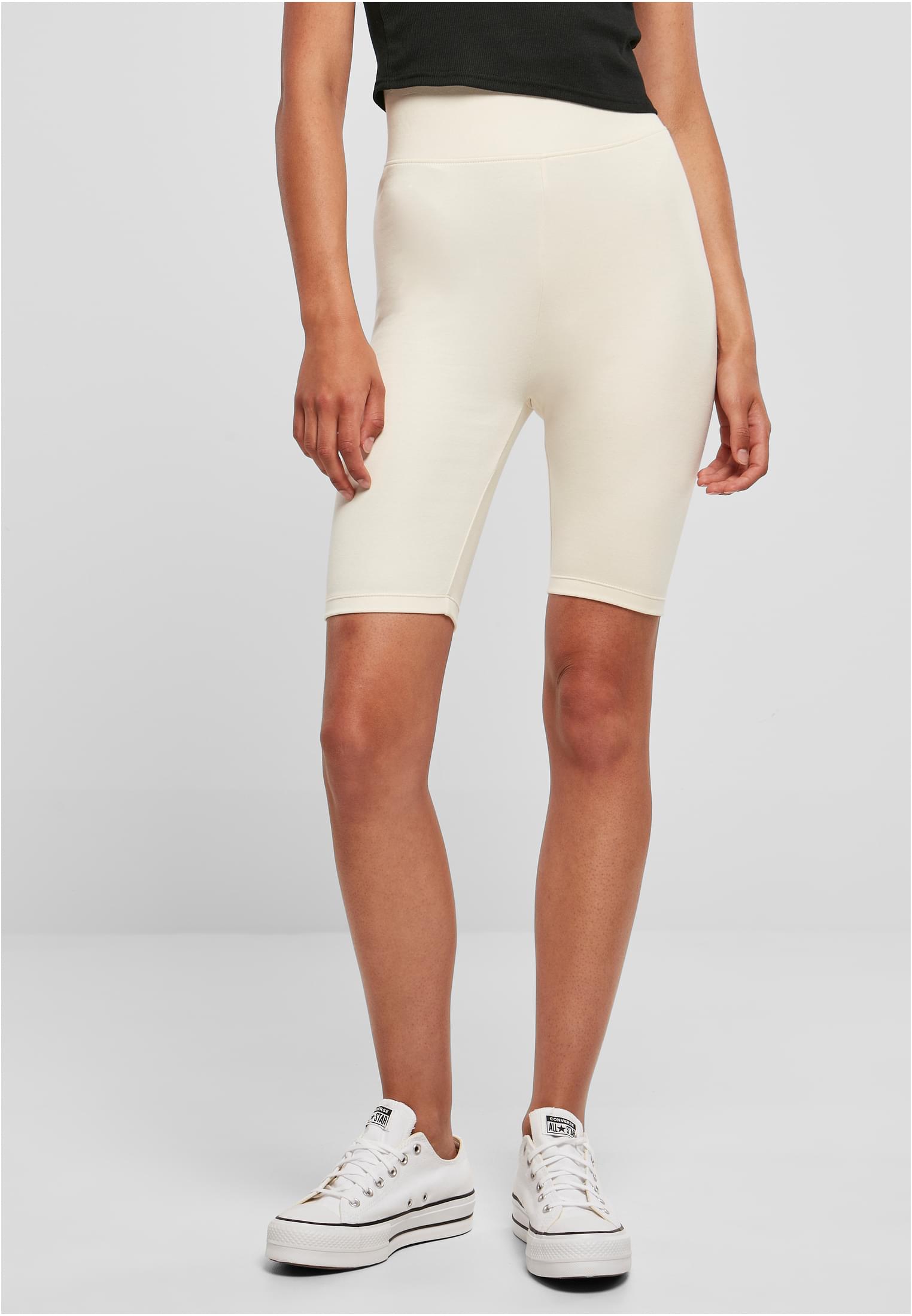 Women's High-waisted Cycling Shorts Whitesand