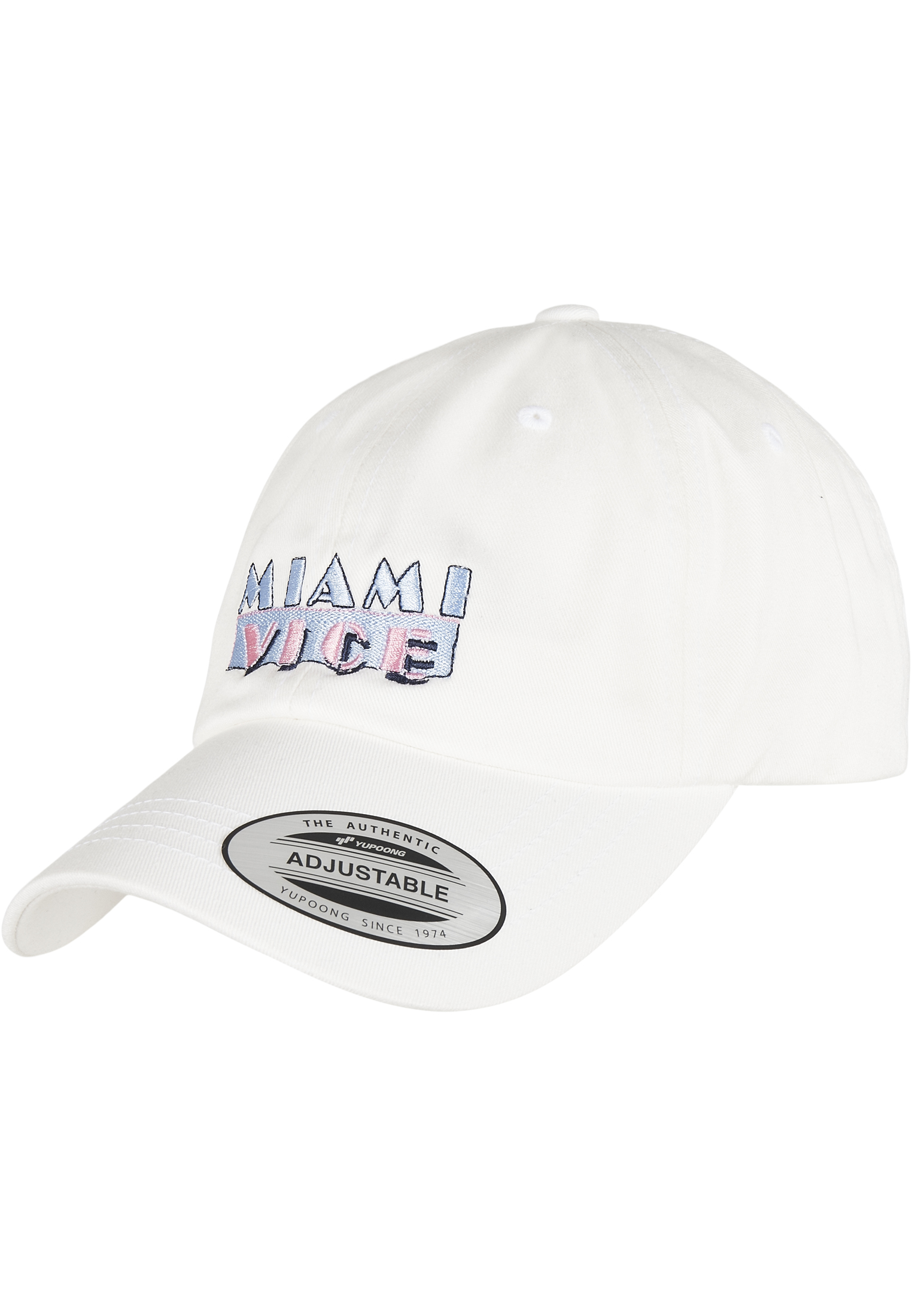 Levně Miami Vice Logo Dad Cap bílá