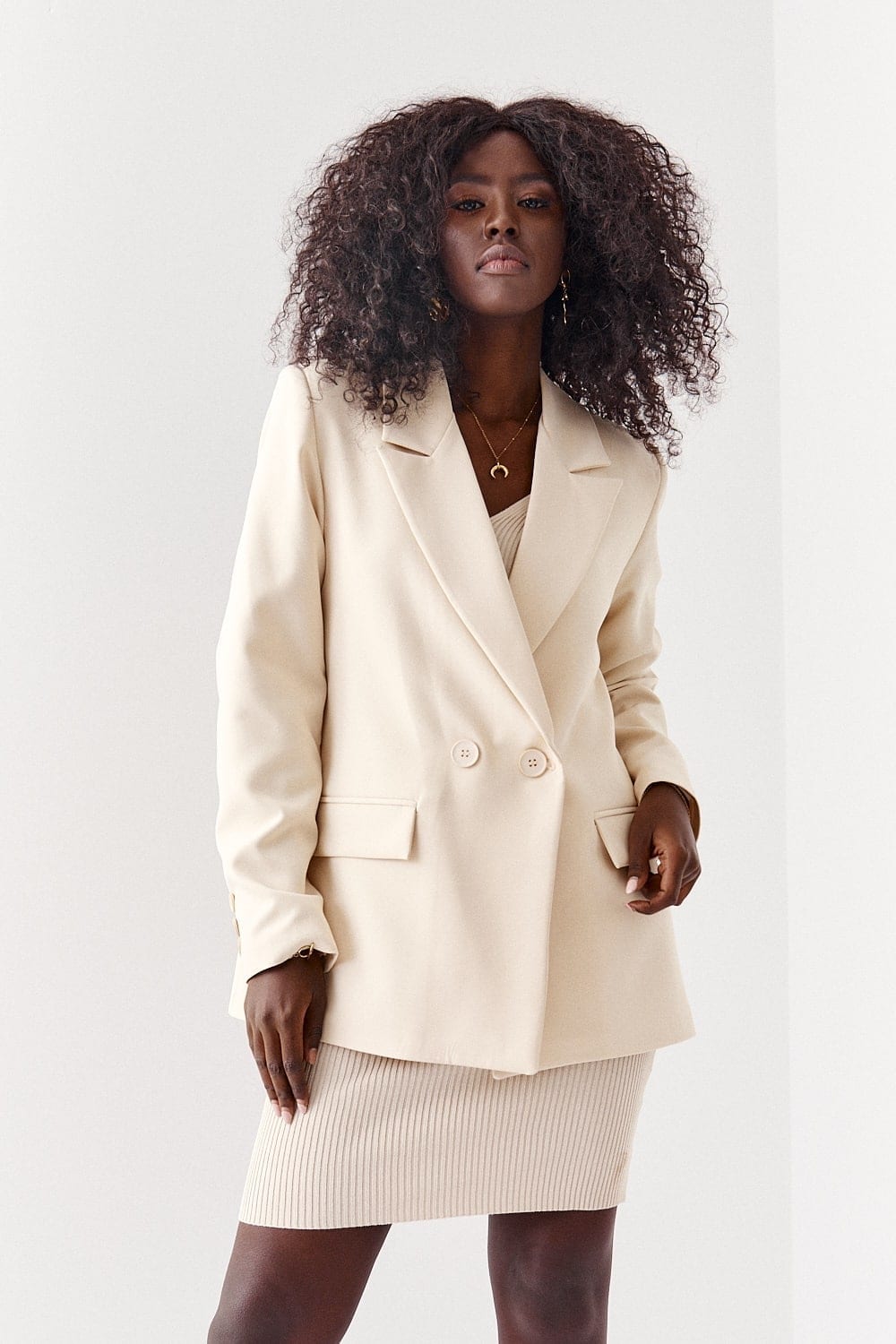 Sacou de damă FASARDI Beige
