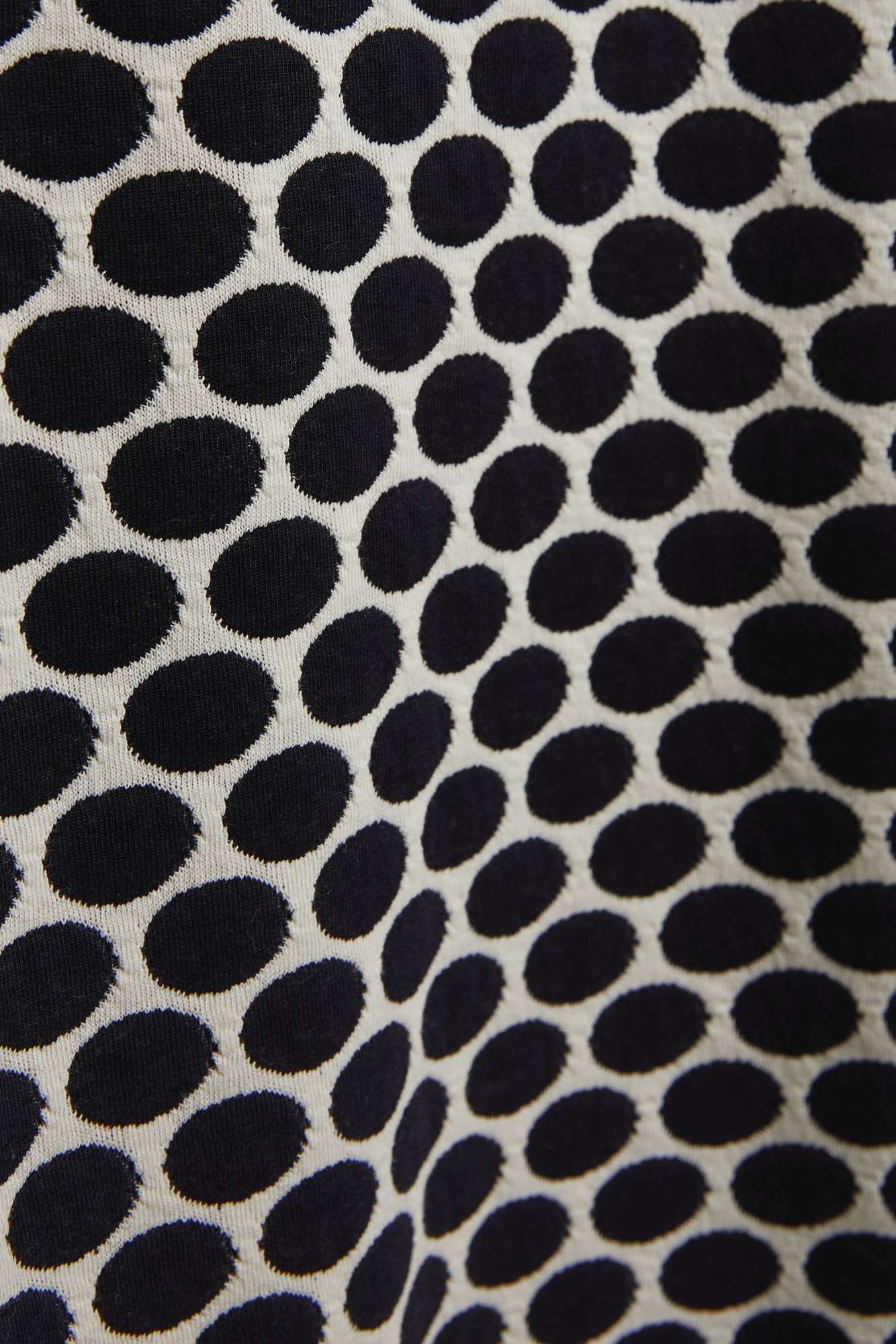 Blouse with a geometric pattern