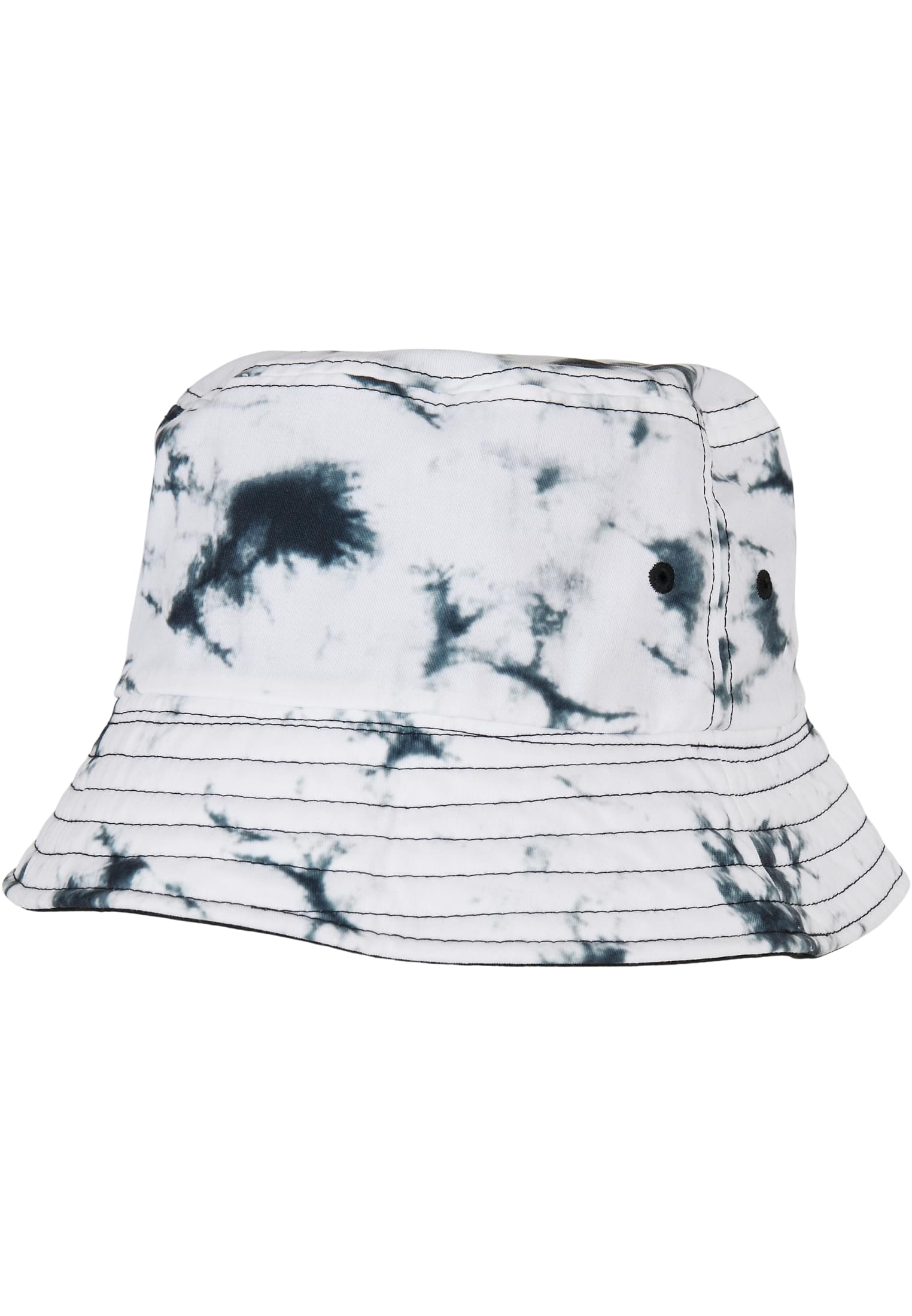 Batik Reversible Bucket Hat Black/white