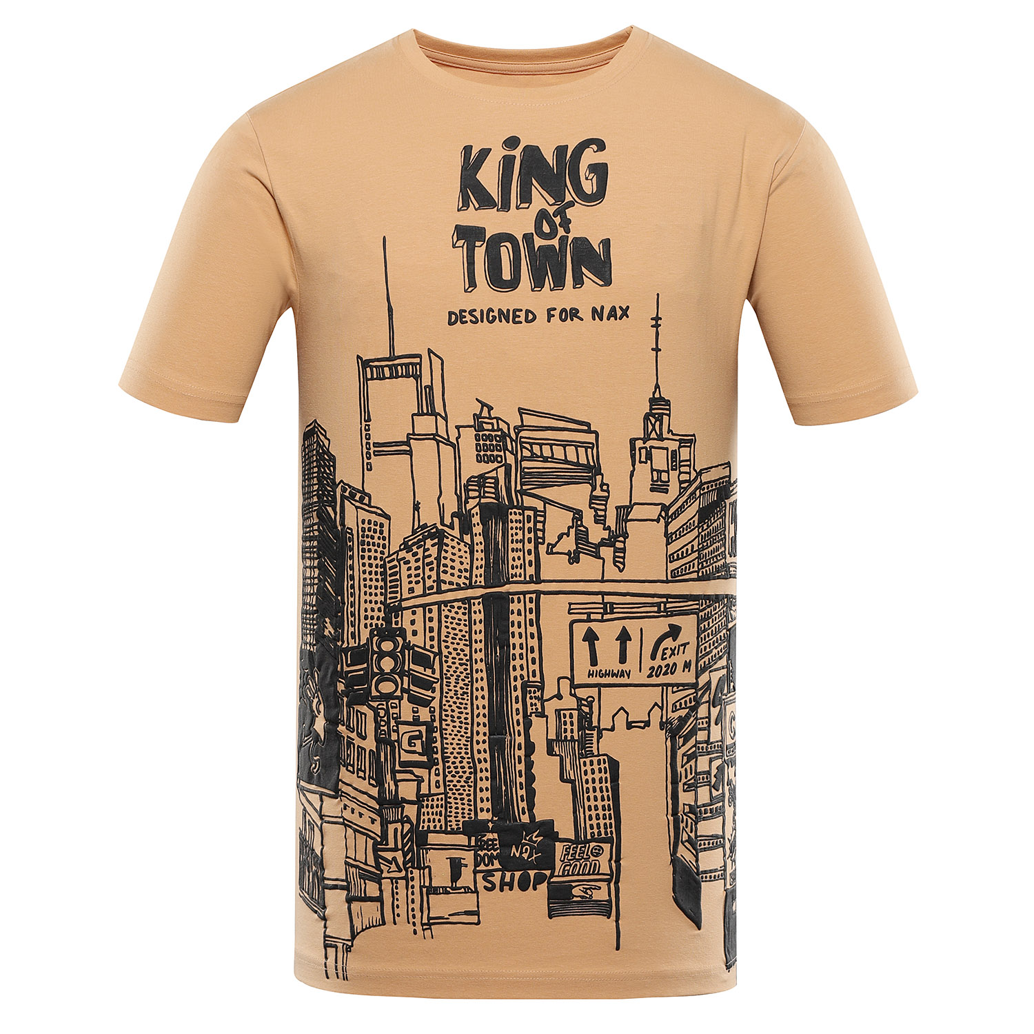 Men's T-shirt Nax NAX JURG Toast