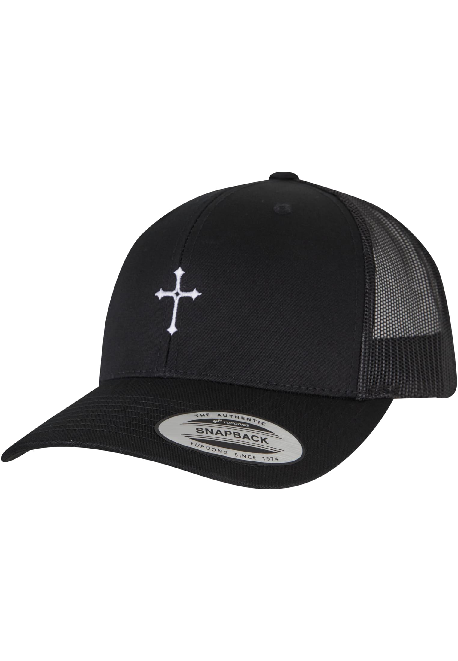 Pánská Kšiltovka Cross Retro Trucker černá