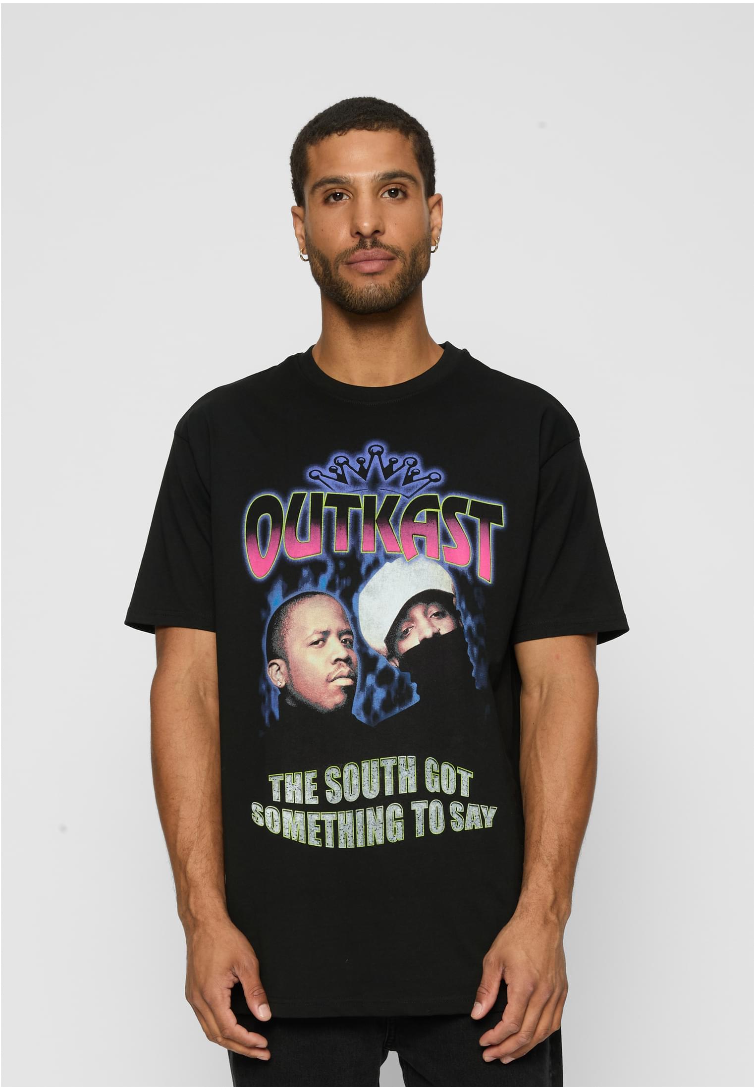 Outkast The South Oversize Tee Black