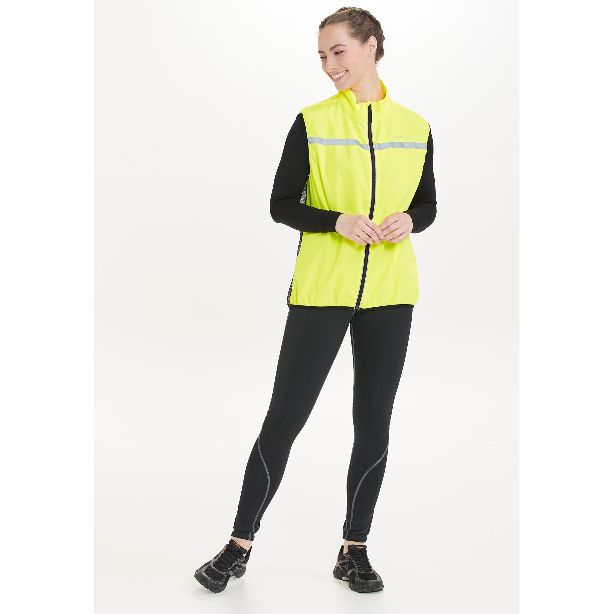 Running Reflective Vest Endurance Sindry Unisex Light The Night Vest