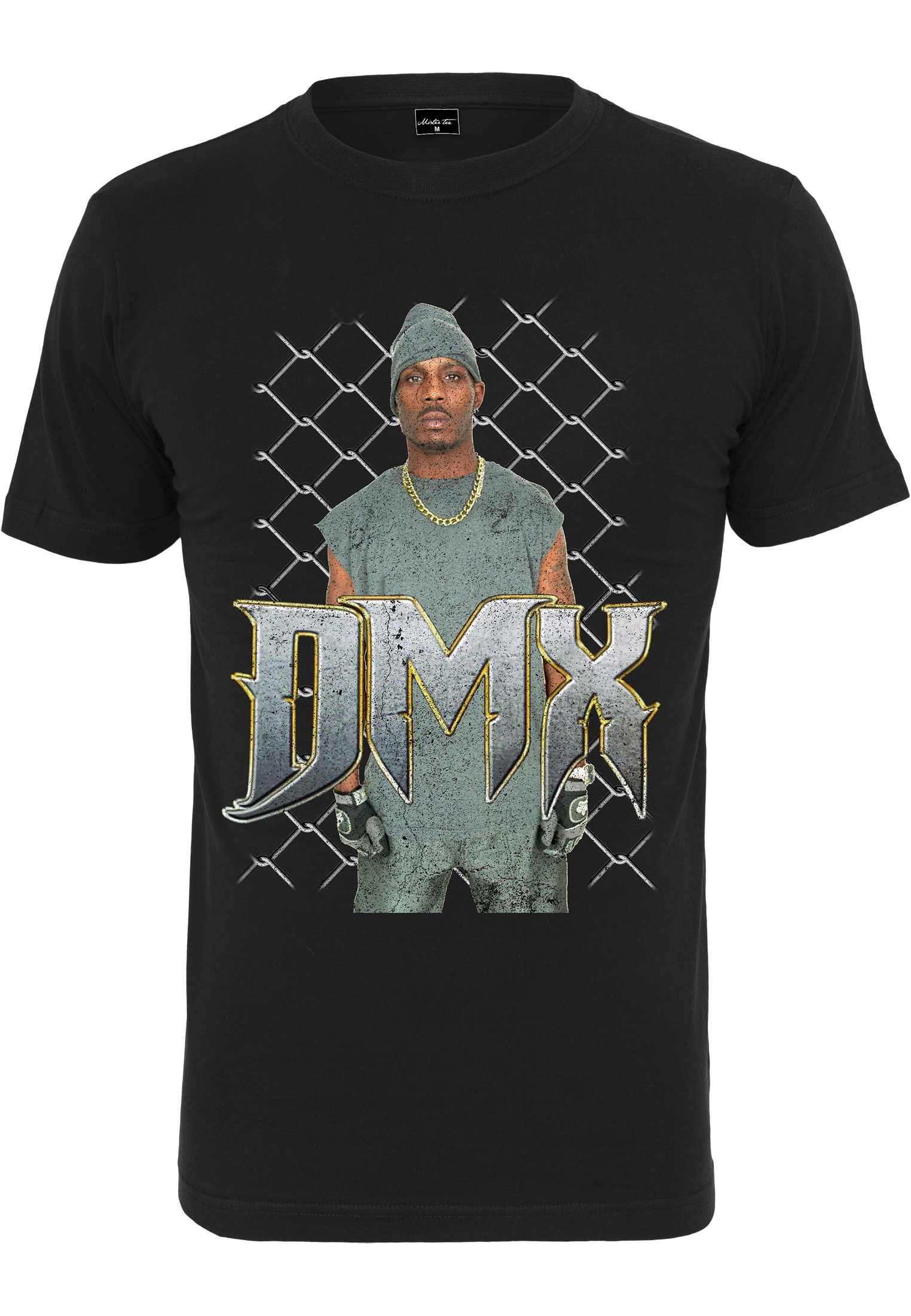 Men's T-shirt DMX Fence Black