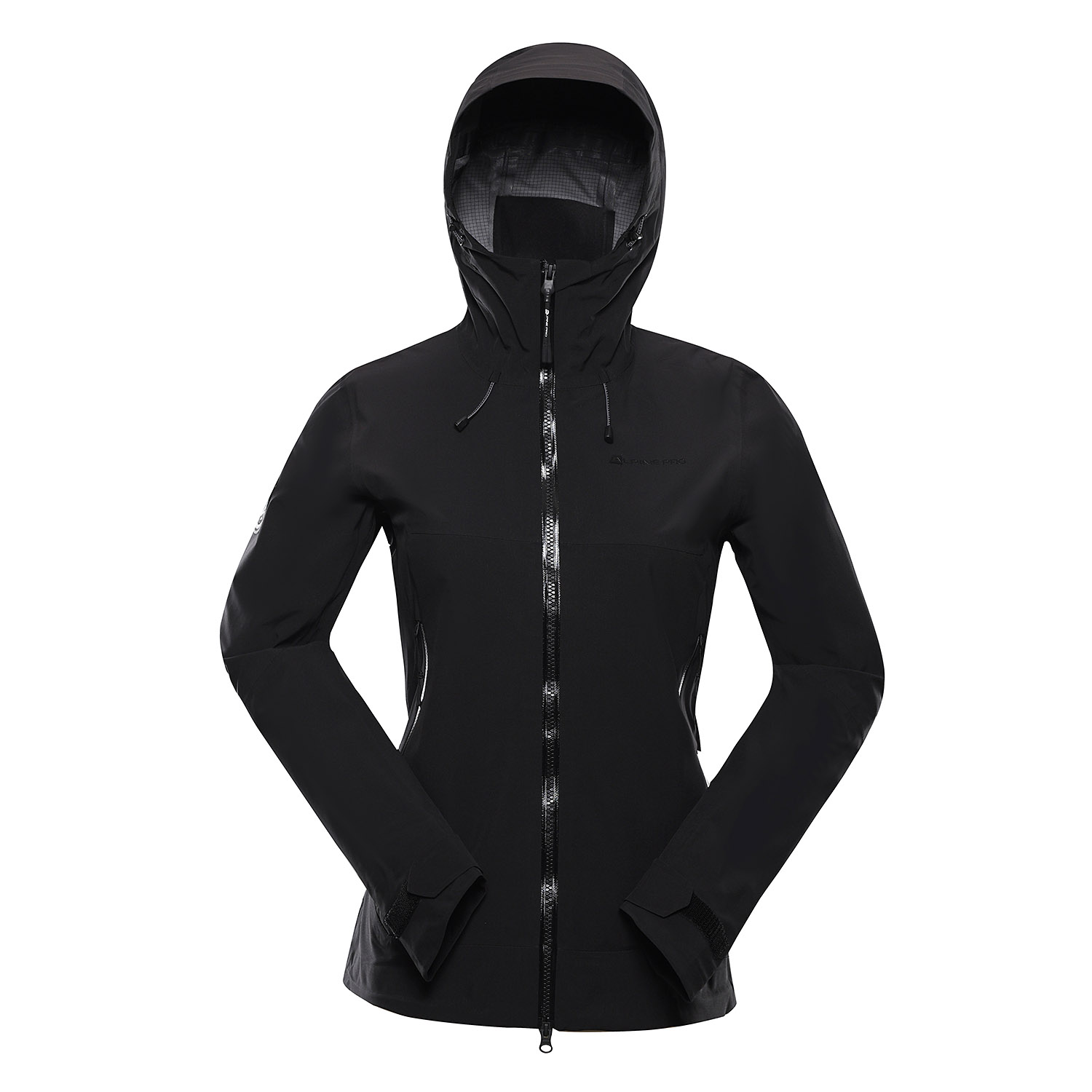 Women's jacket with membrane ALPINE PRO GORA black