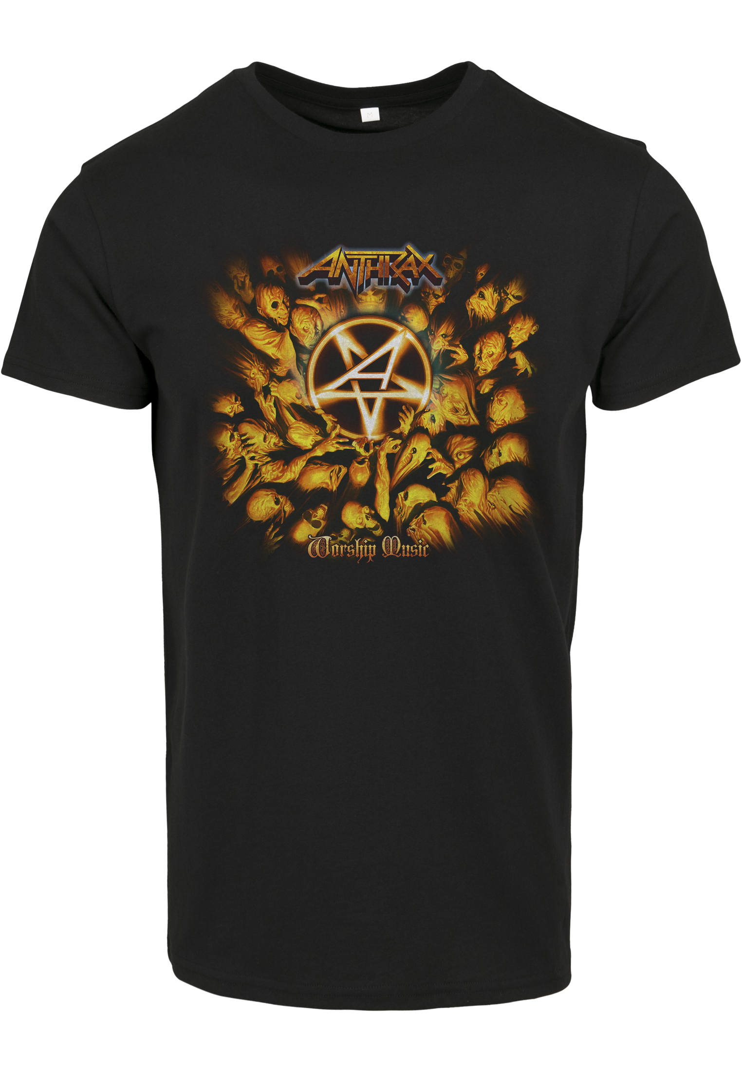 Levně Černé tričko Anthrax Worship