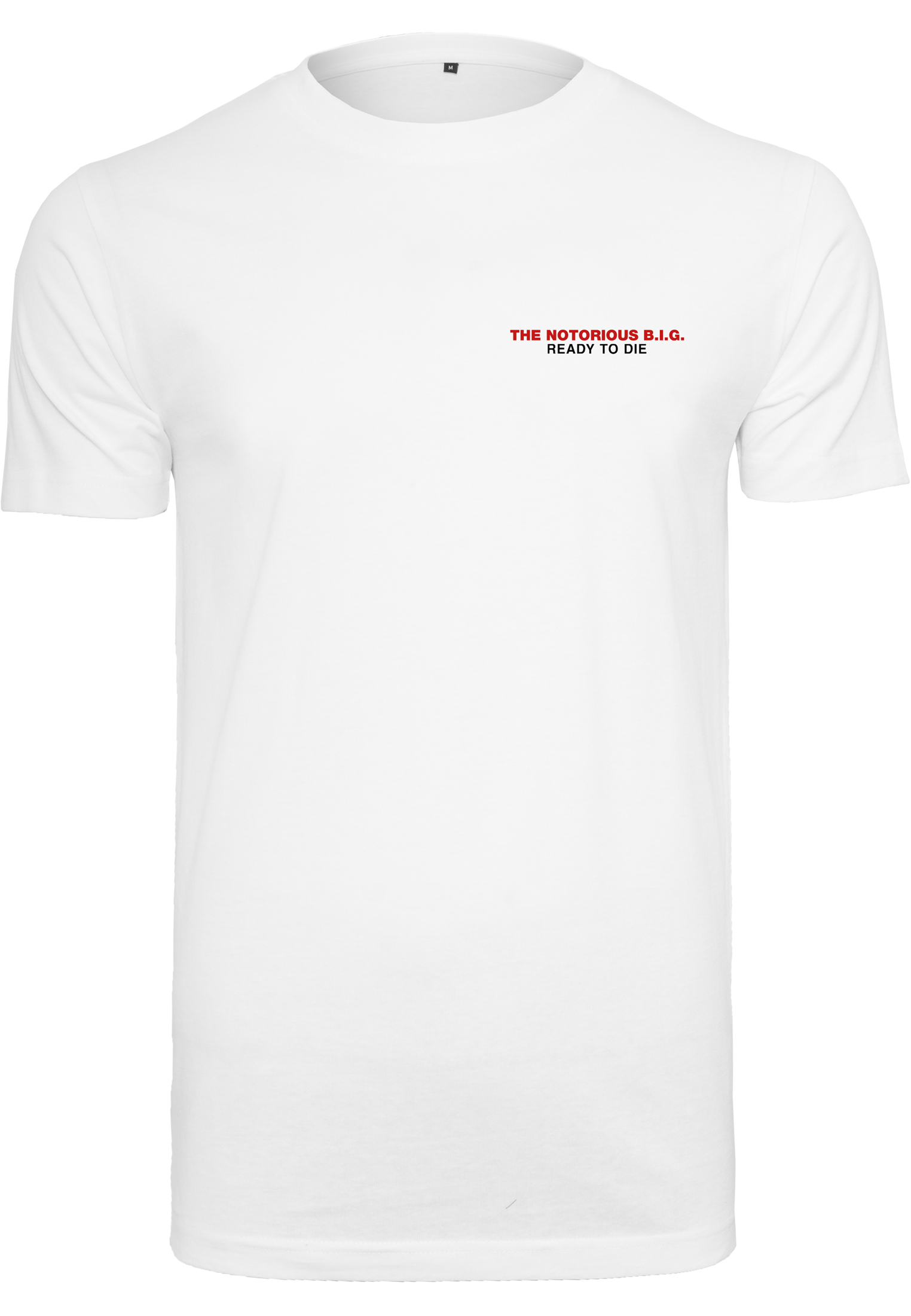 Notorious Big Ready To Die Tracklist T-Shirt White