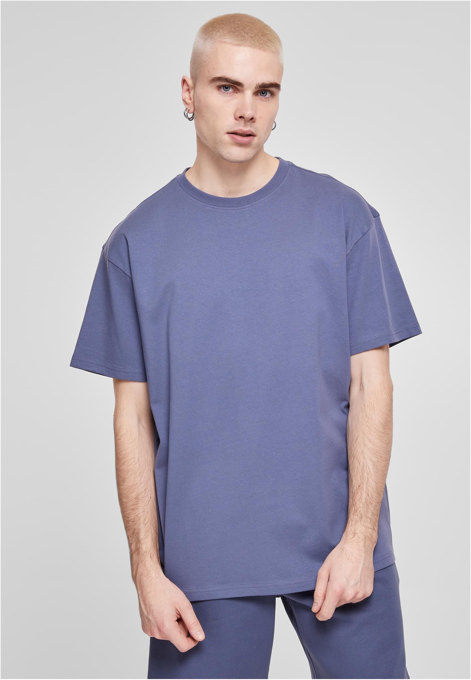 Heavy Oversized T-Shirt Vintage Blue Color