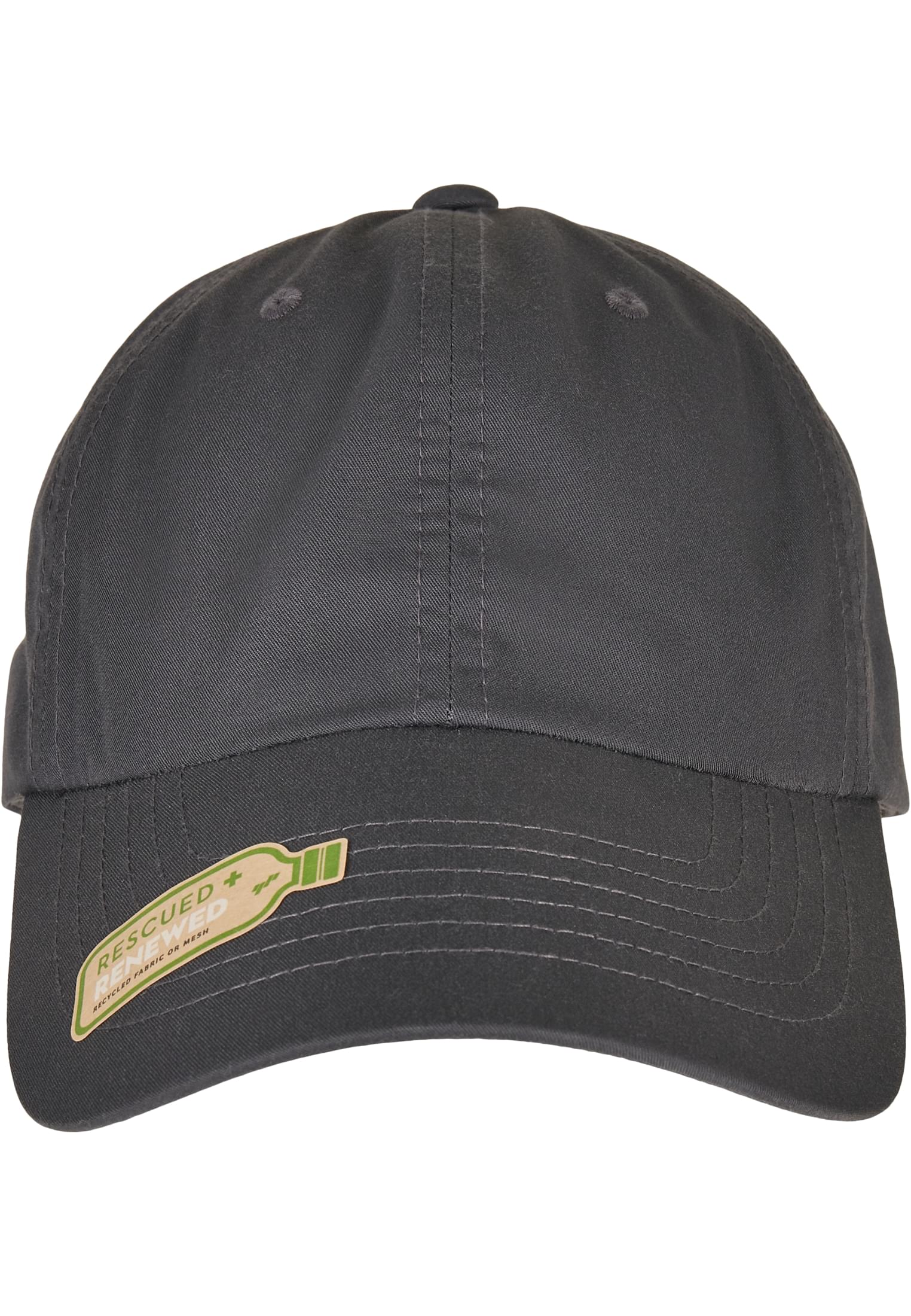Recycled Polyester Dad Cap Lightweight Charcoal