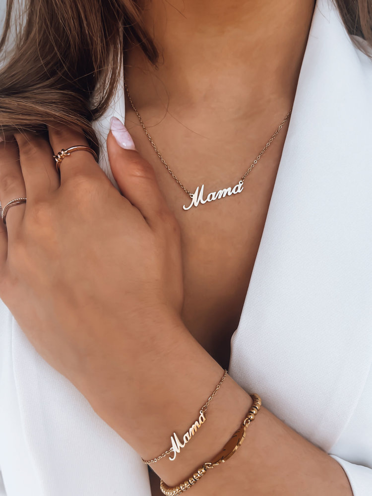 Necklace MAMA Gold Dstreet