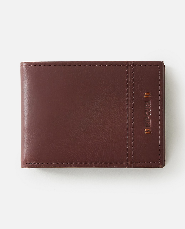 Peněženka Rip Curl STACKED RFID SLIM Tobacco