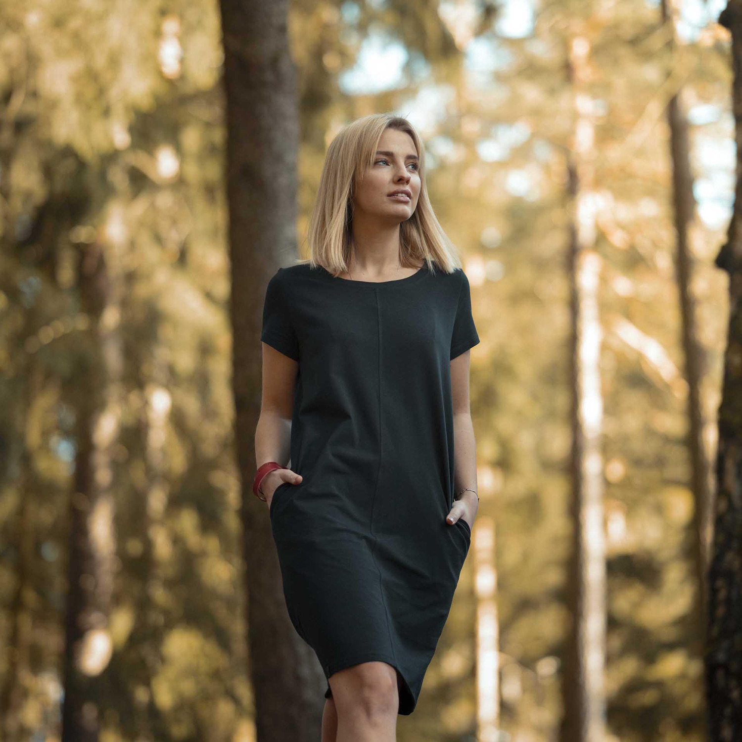 Rochie dama WOOX Kamisu Anthracite