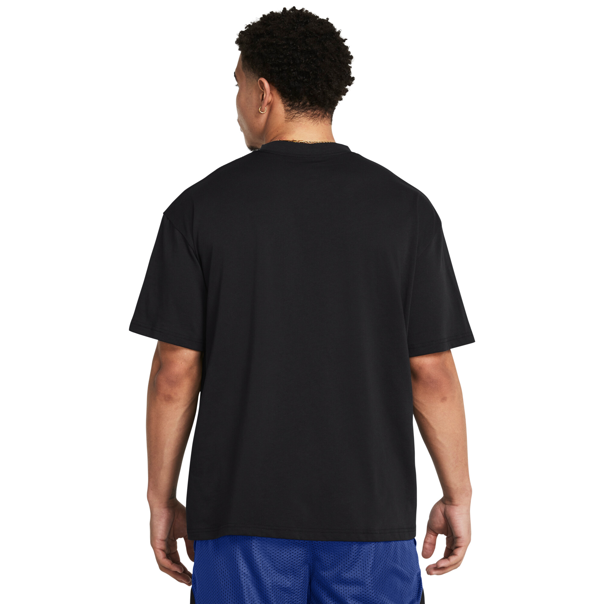 UA M HW OS Branded SS-BLK