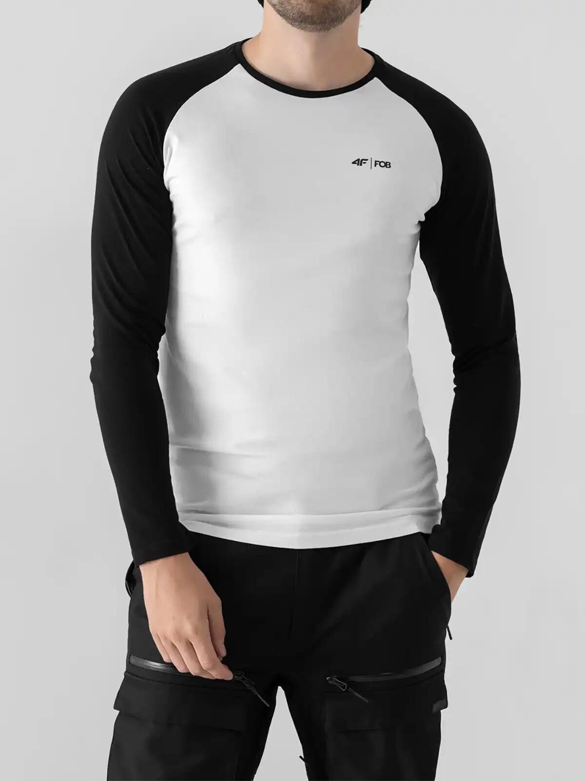 Pánske tričko s dlhým rukávom 4F