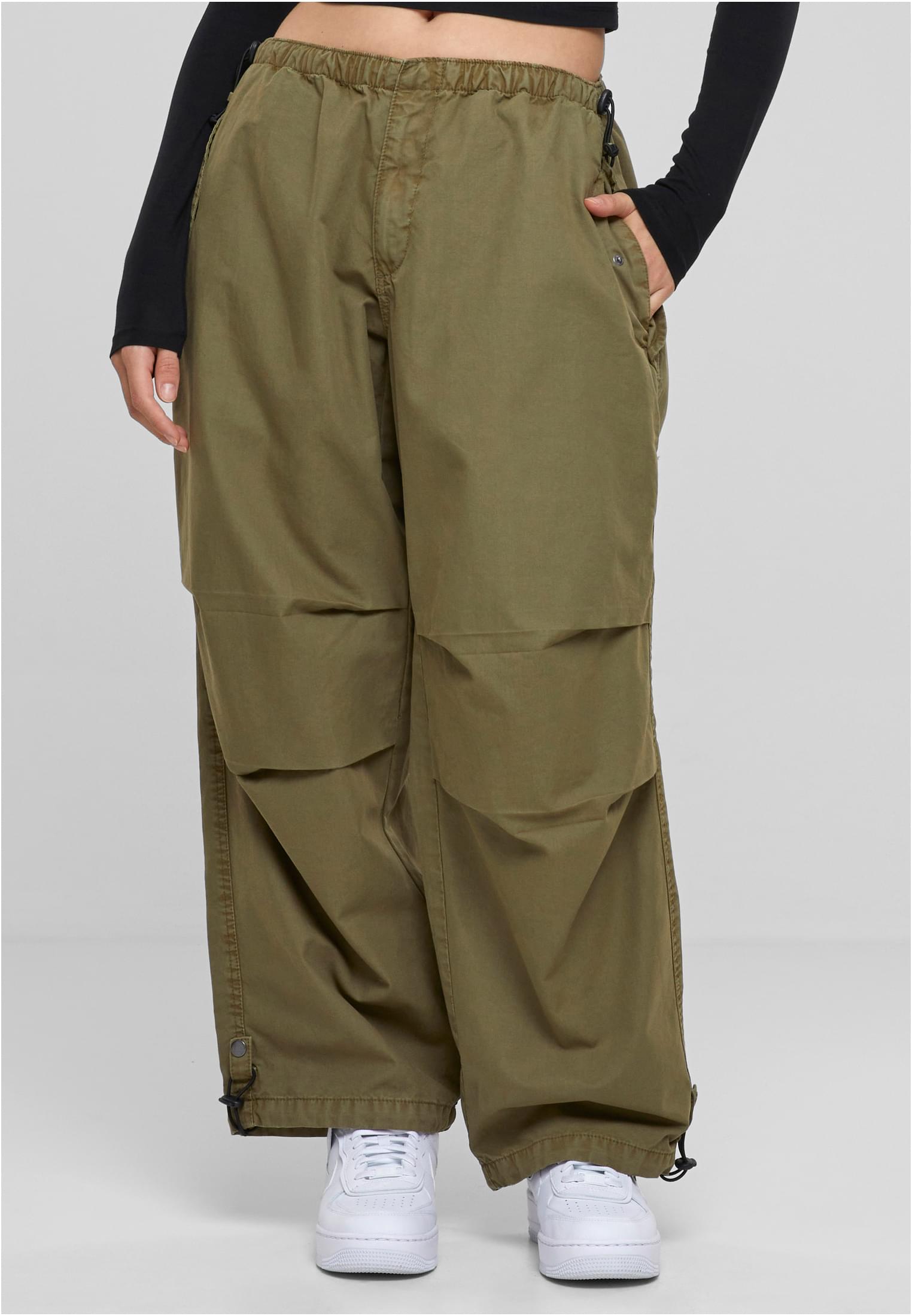 Women's Cotton Parachute Pants Tiniolive