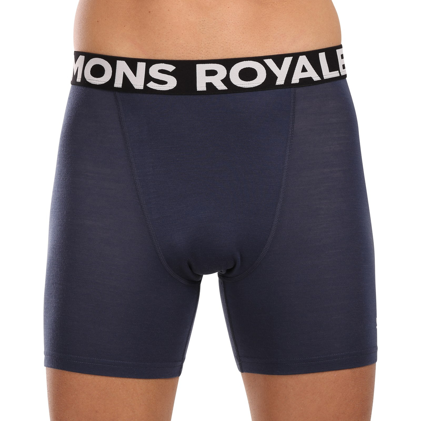 Levně Pánské boxerky Mons Royale merino modré