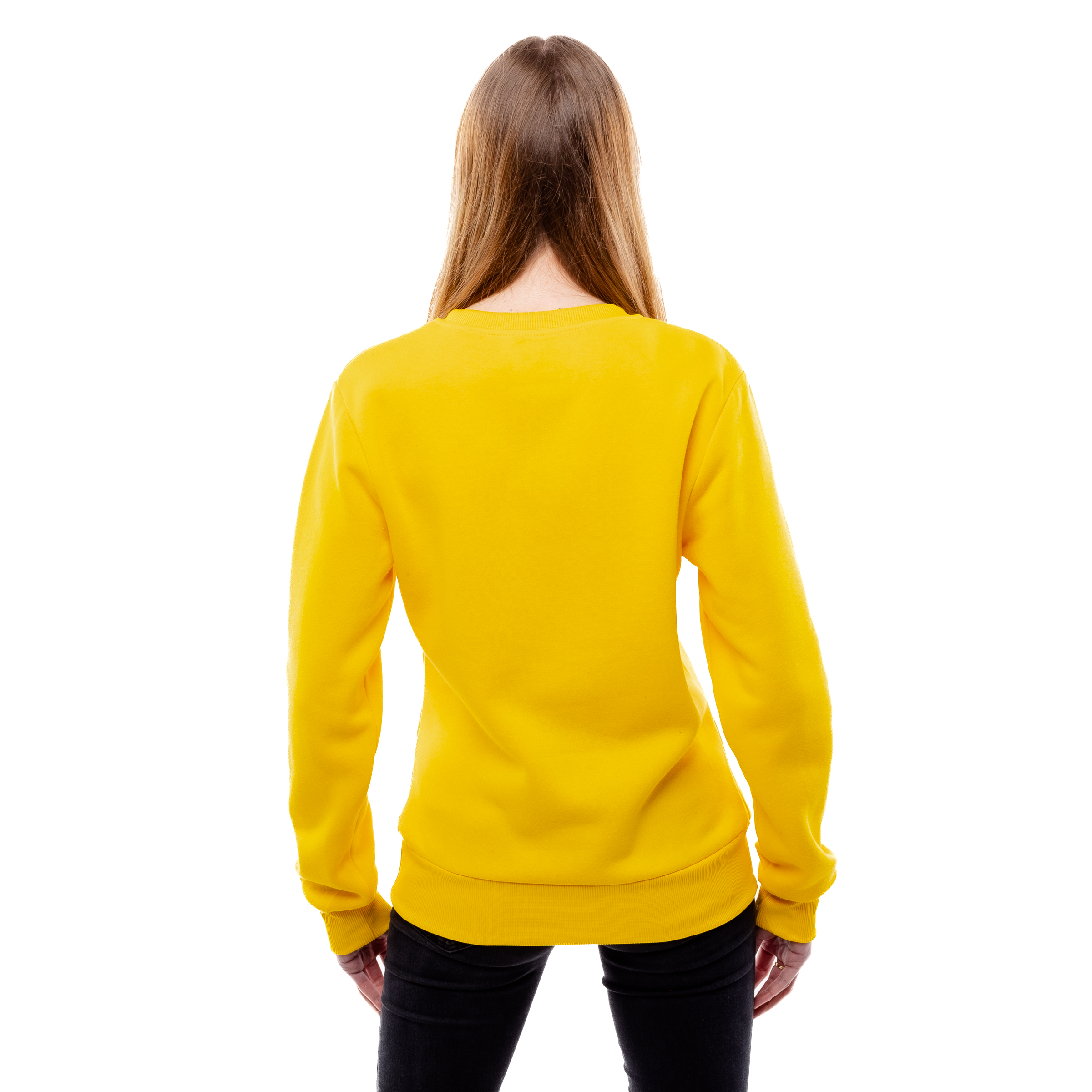 Women&#039;s sweatshirt GLANO - yellow