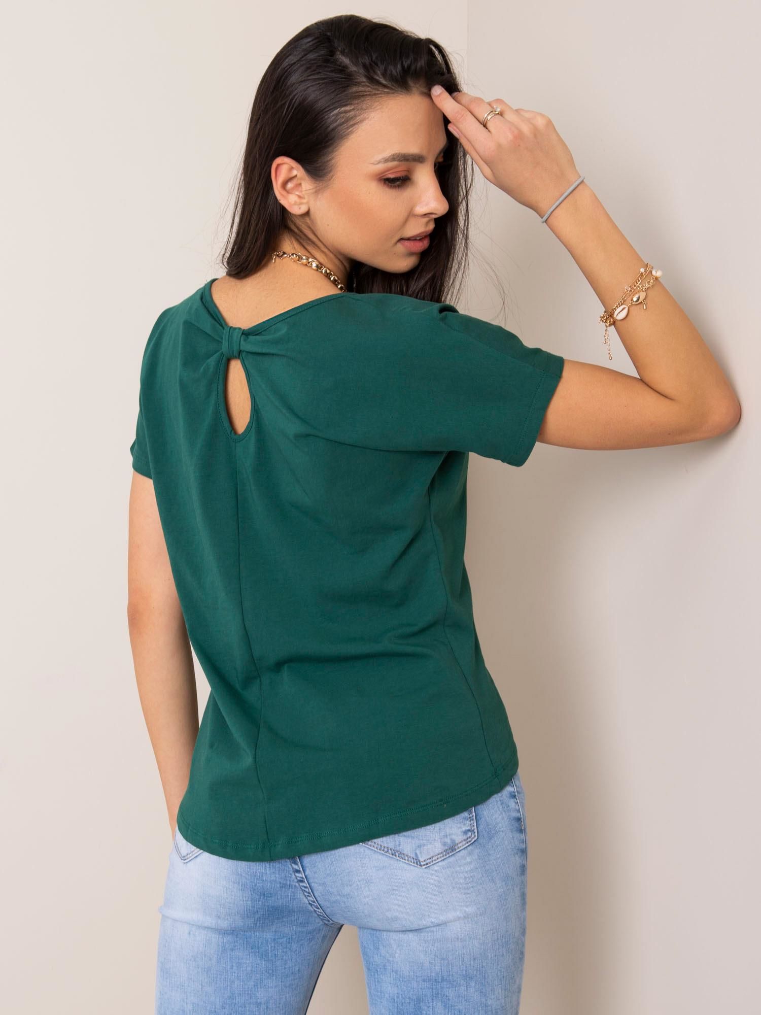 Women´s dark green tshirt
