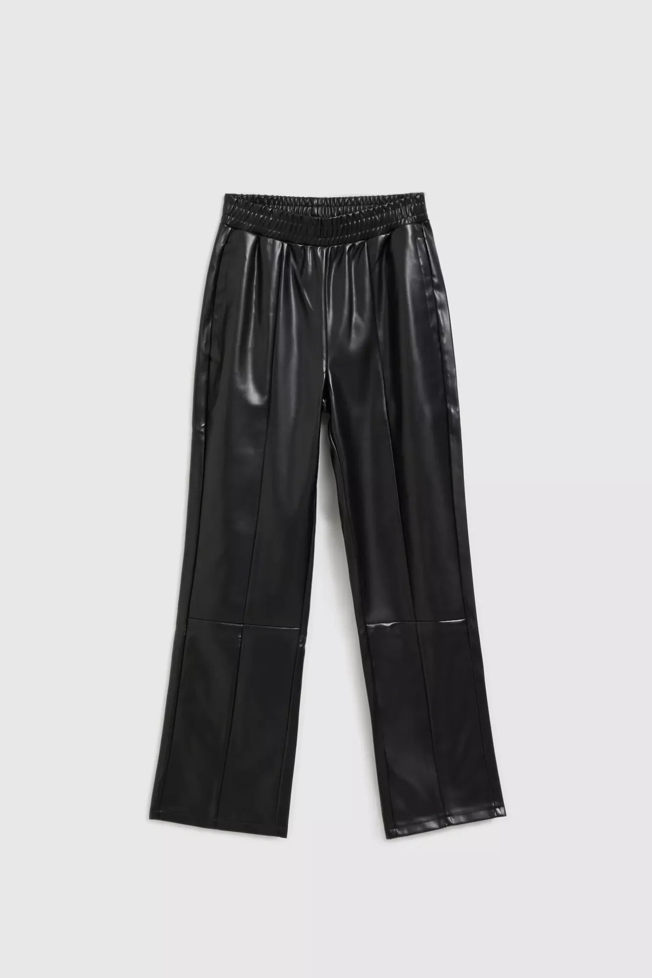 Waxed trousers