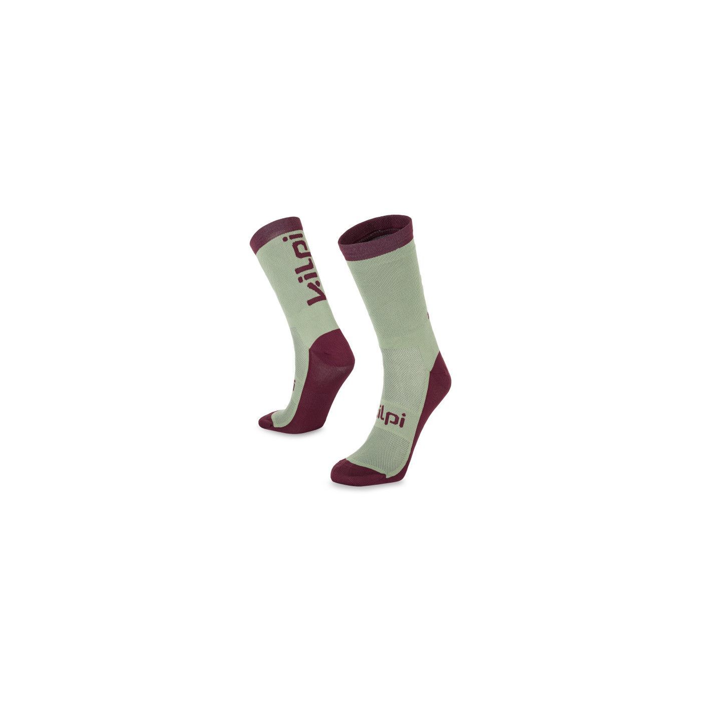 Levně Unisex sportovní ponožky Kilpi BORENY-U tmavě červené