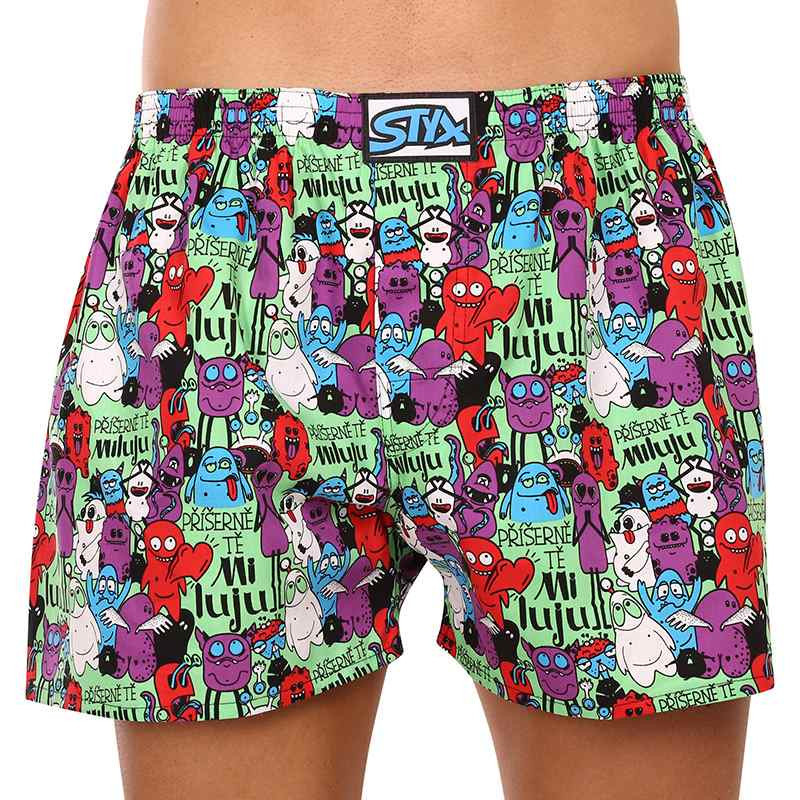 Men's Briefs Styx Art Classic Rubber Oversized Monsters