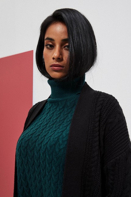 Cardigan dama, Moodo