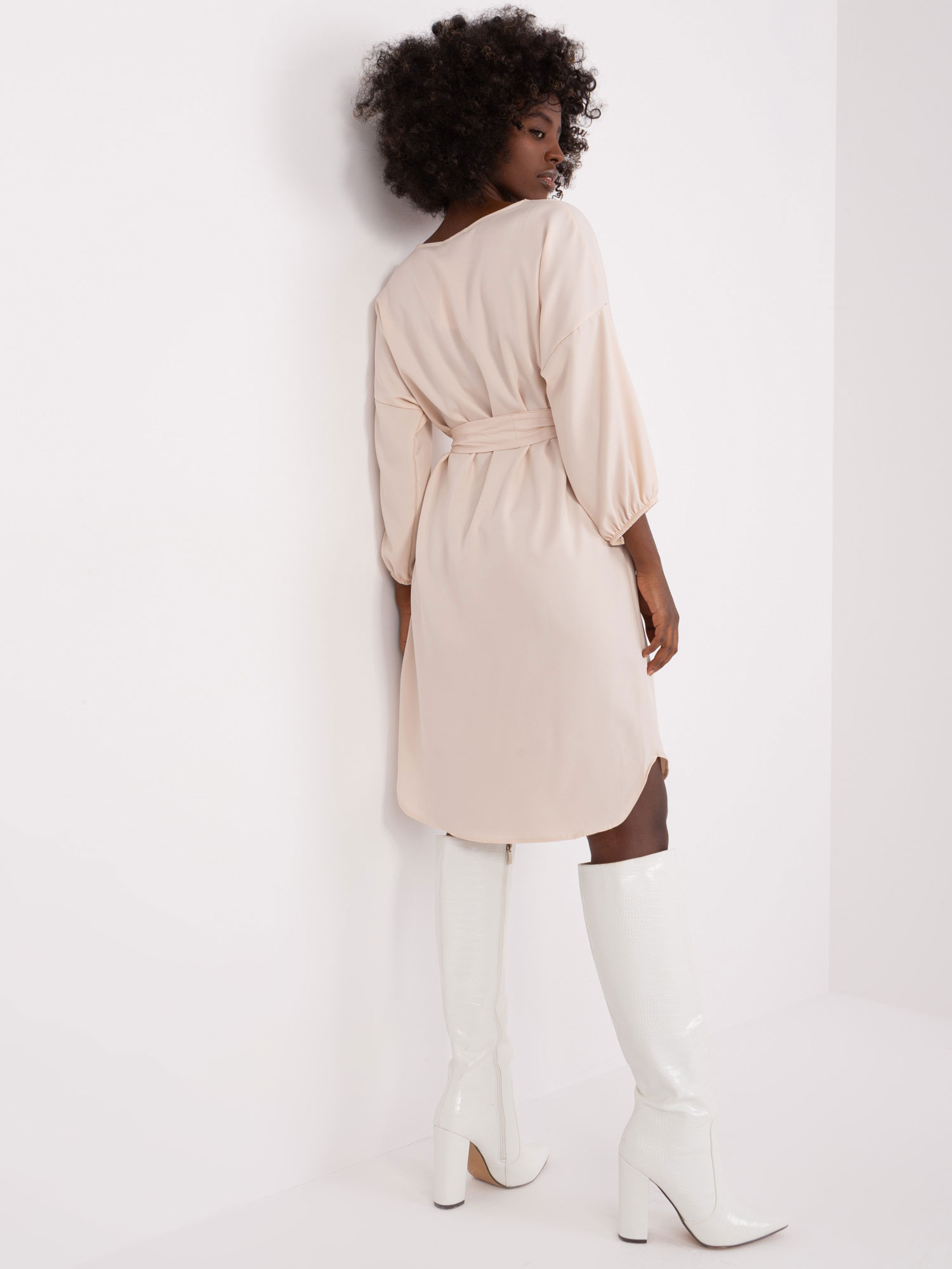 Dress-WN-SK-669.92P-light beige