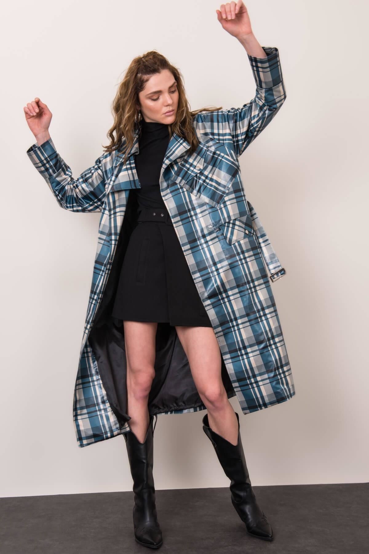 BSL femei verde Coat