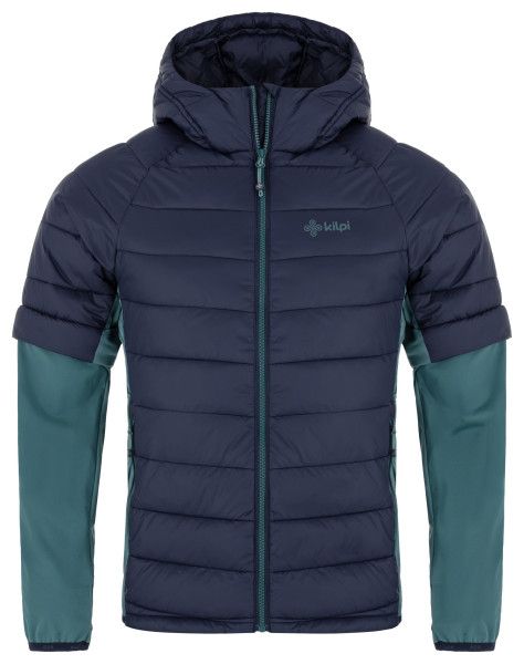 Men's Insulated Hybrid Jacket Kilpi VERONS-M Dark Green