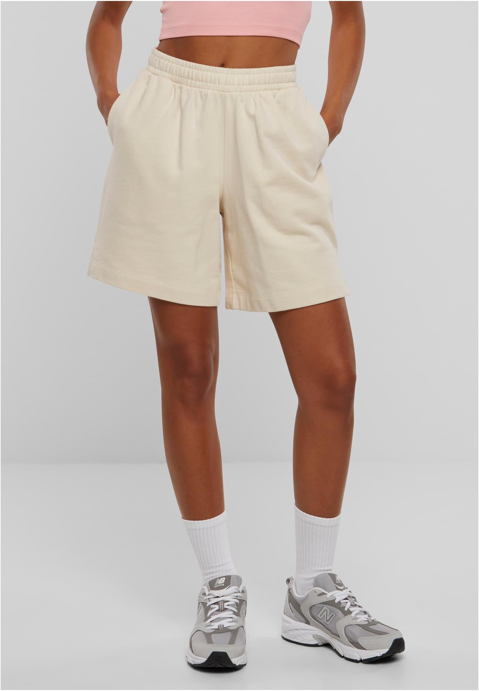 Women's Organic Terry Shorts - Cream