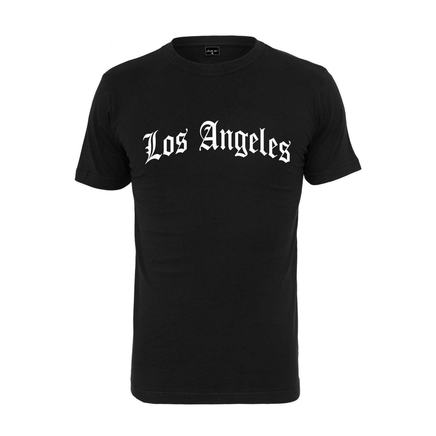 Black T-shirt With Los Angeles Inscription