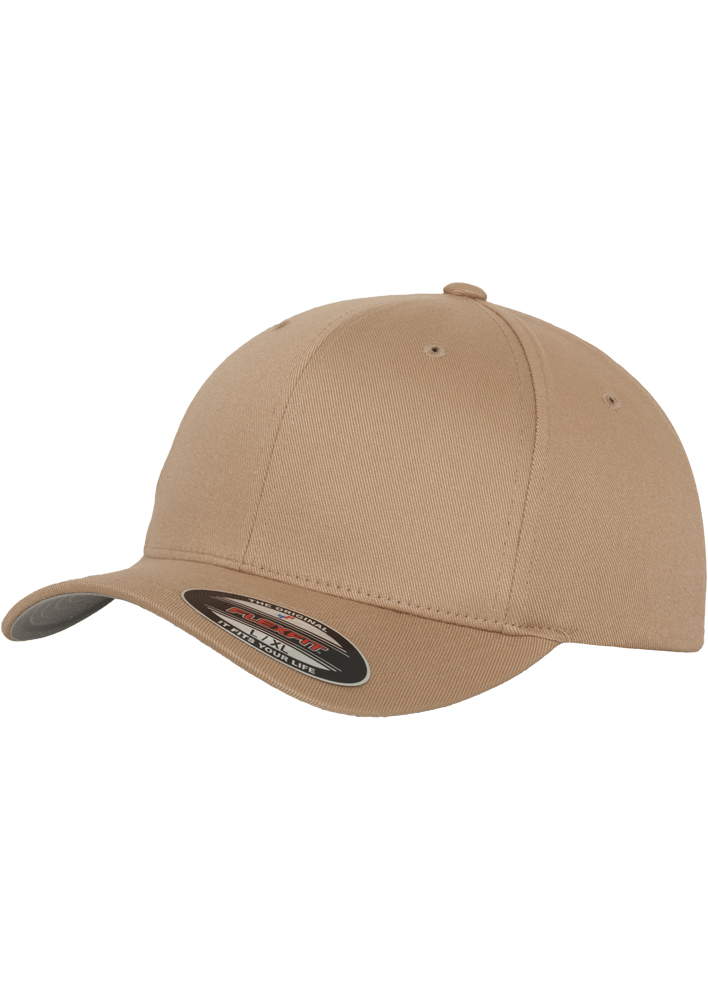 Wool brushed khaki color Flexfit