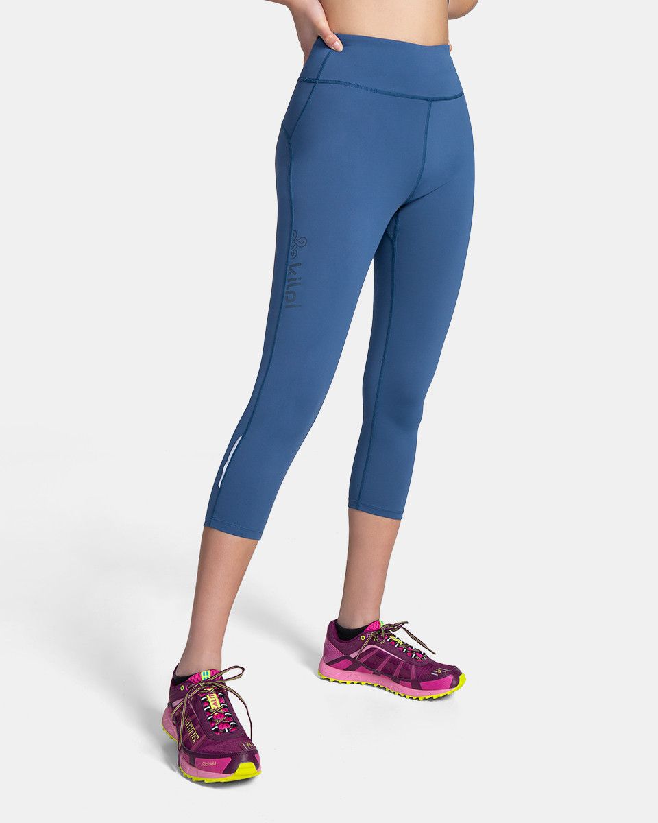 Women's 3/4 fitness leggings KILPI AMIRA-W Dark blue