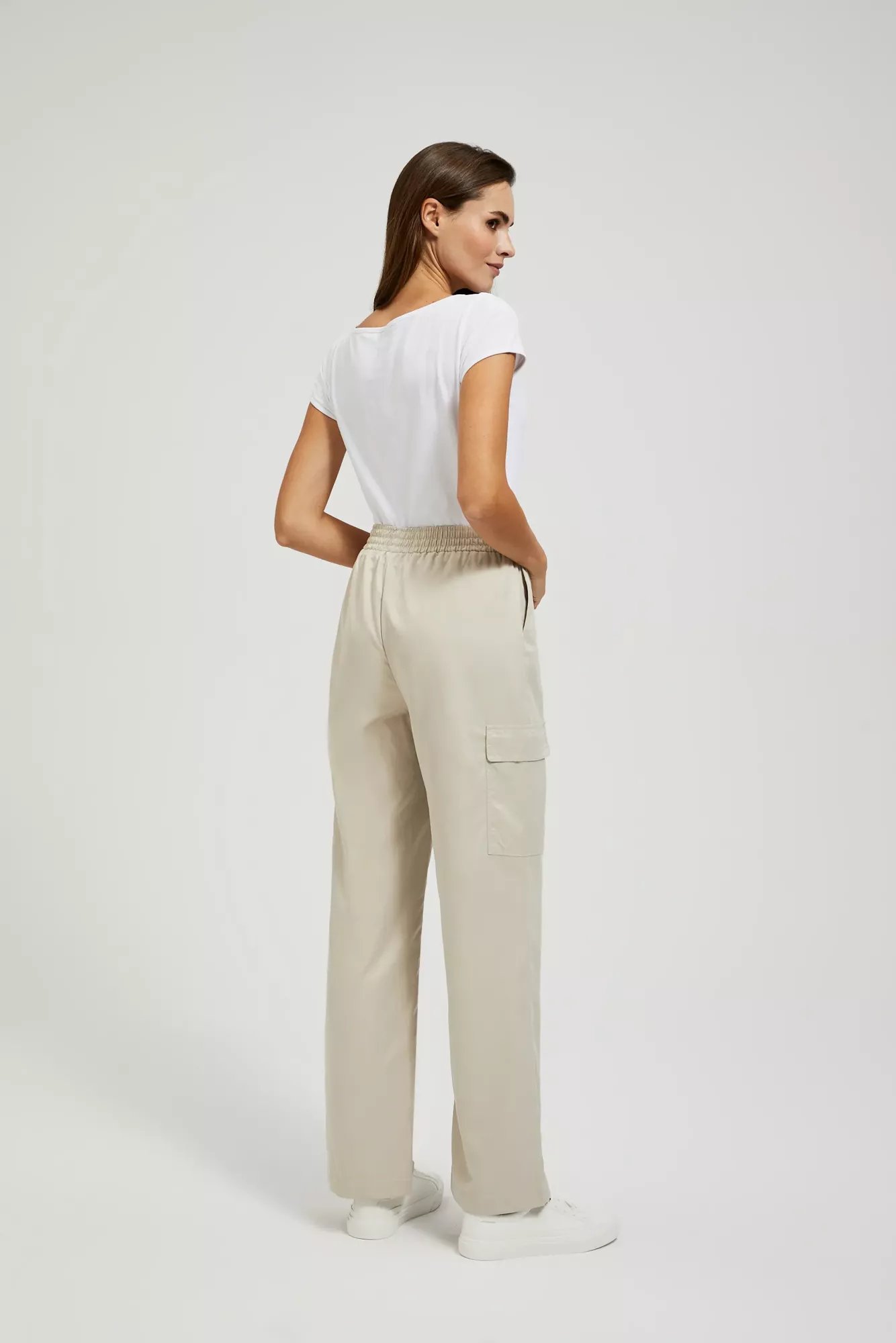 Women's beige trousers
