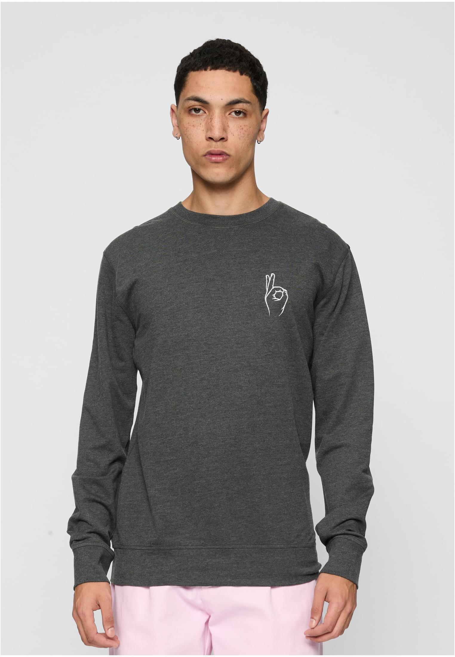 Easy Sign Crewneck Charcoal