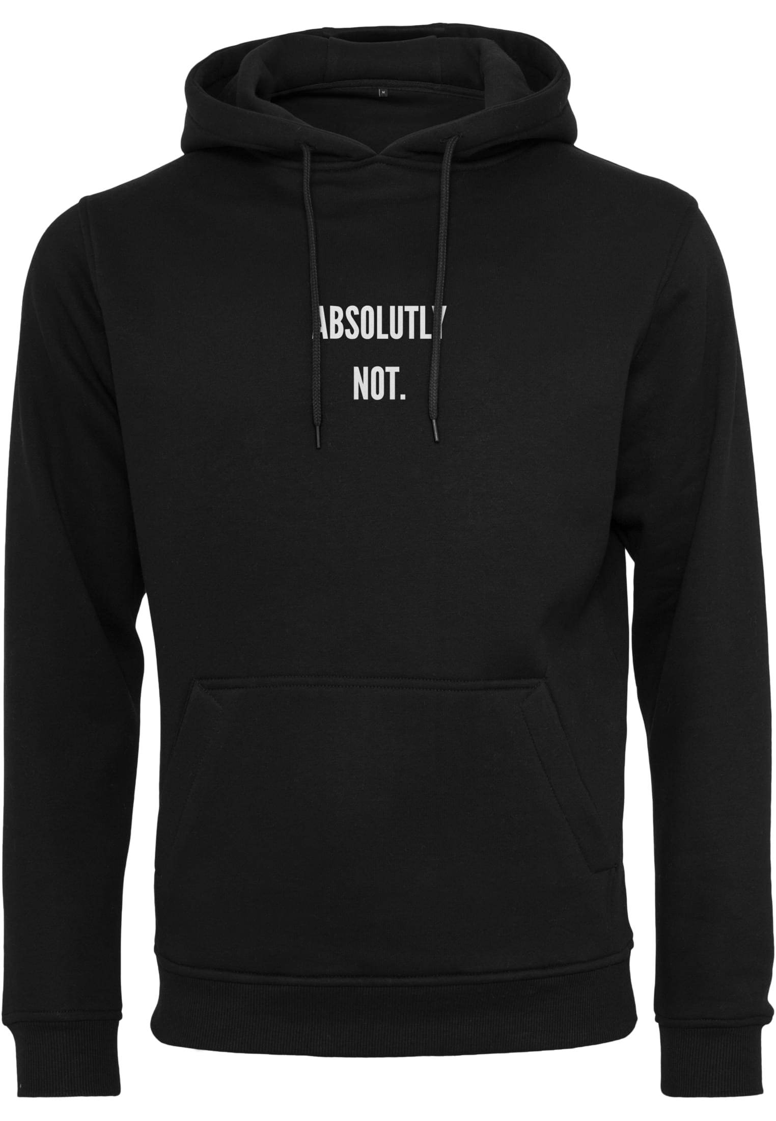Men&#039;s sweatshirt Absolutly Not Hoody black