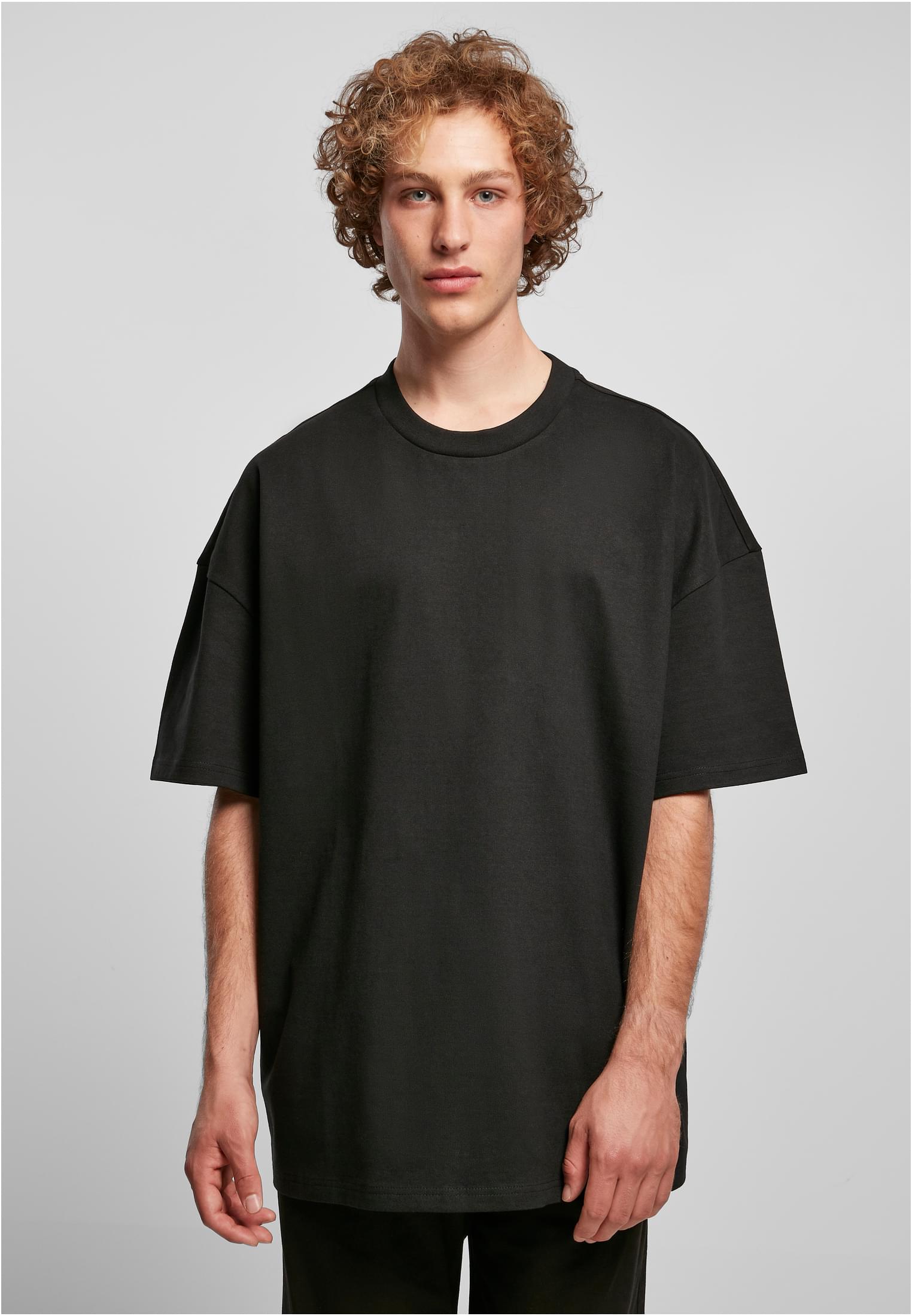 Ultra Heavy Oversized T-shirt In Black Color