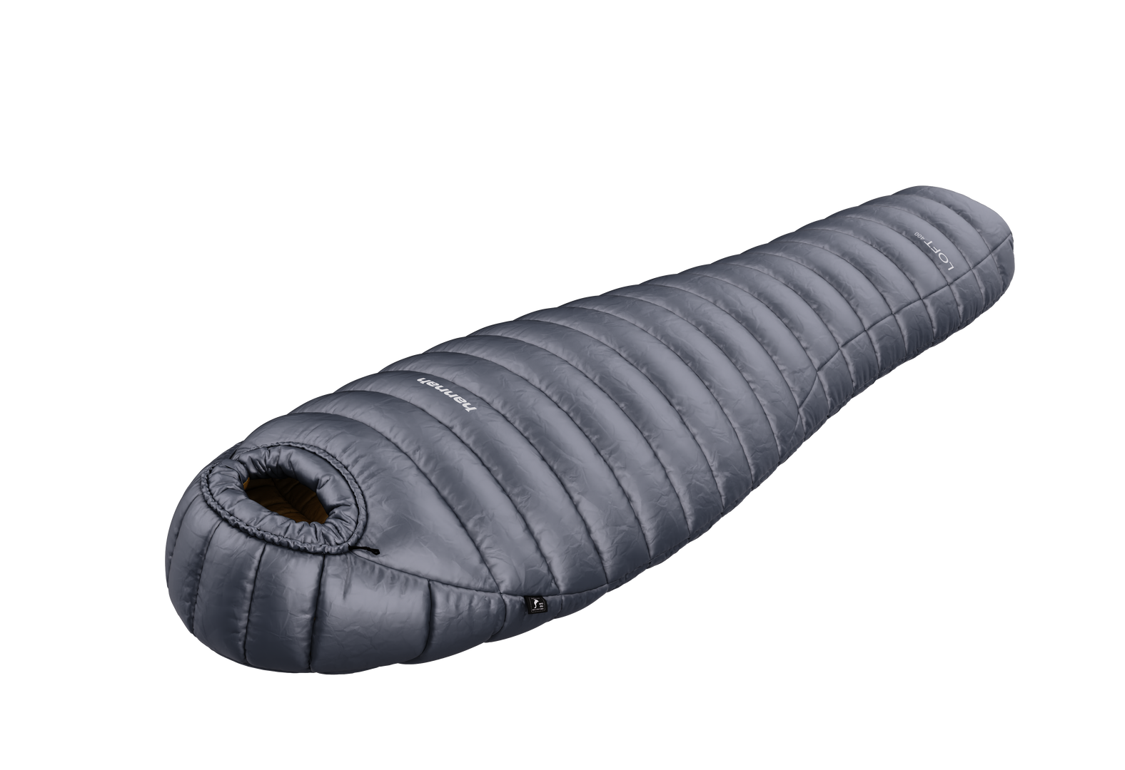 Ultra light down sleeping bag Hannah LOFT 400 ebony