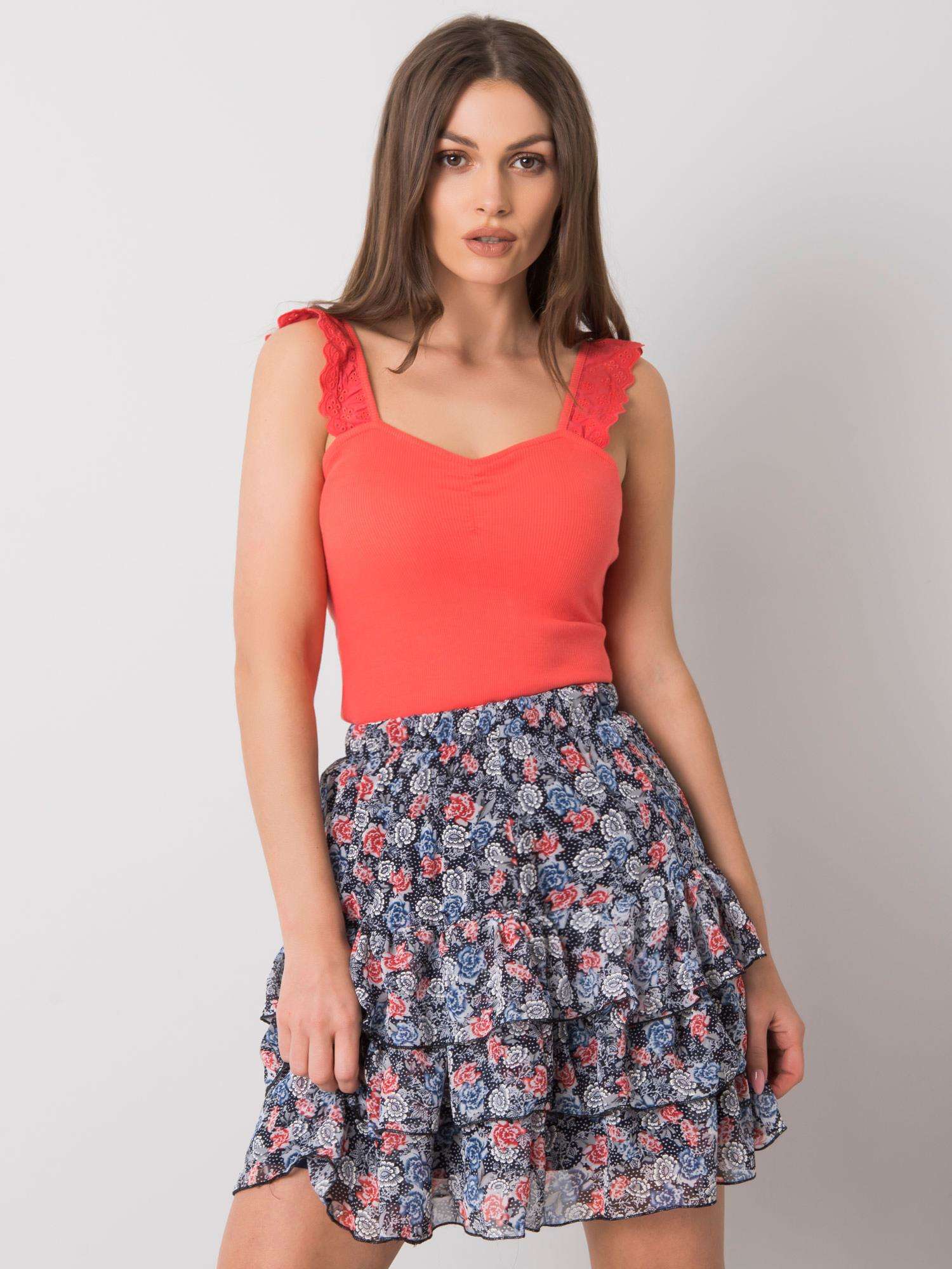 Coral Cotton Top