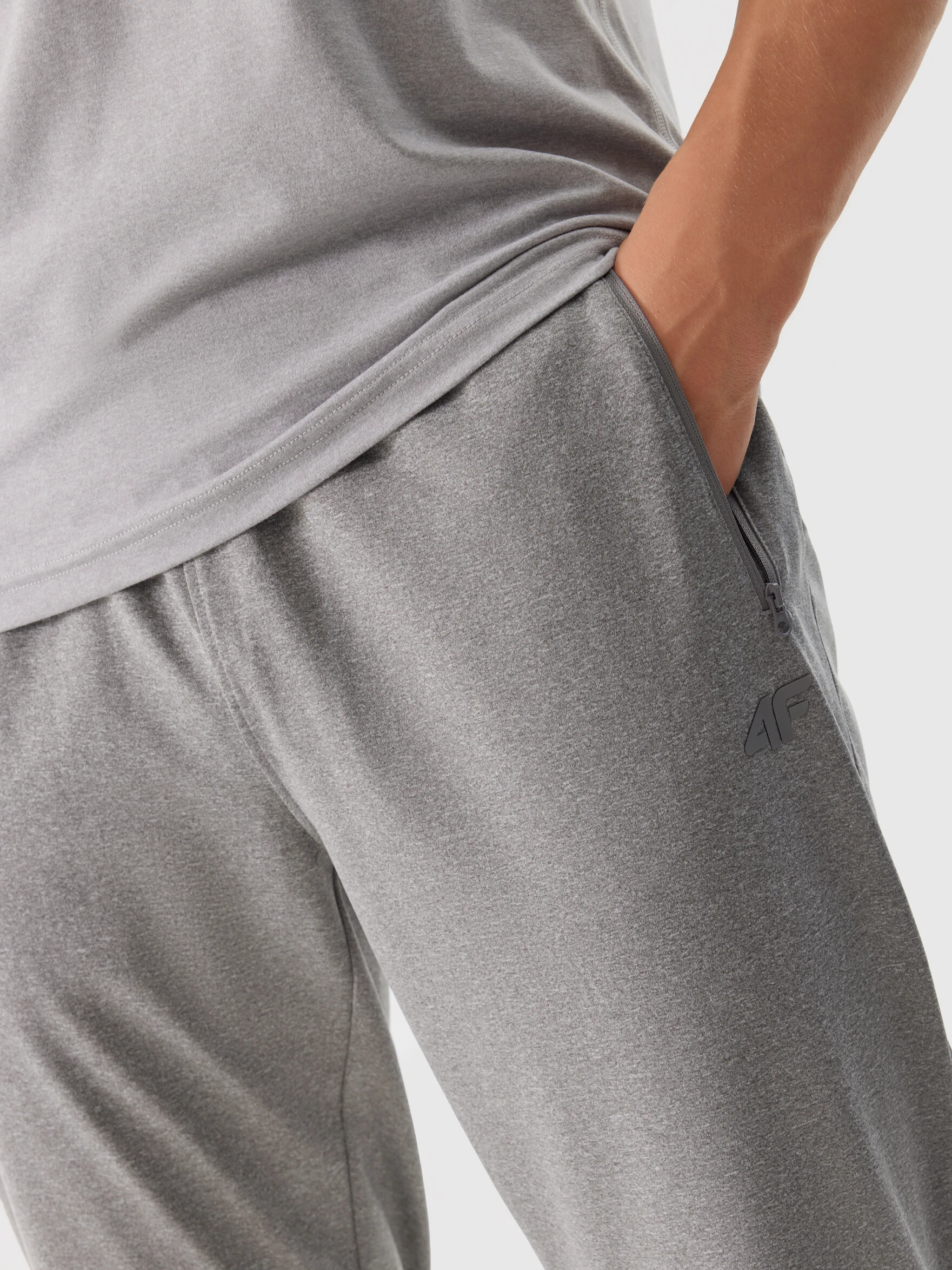 Men&#039;s Sports Quick Drying Pants 4F - Cool Light Grey