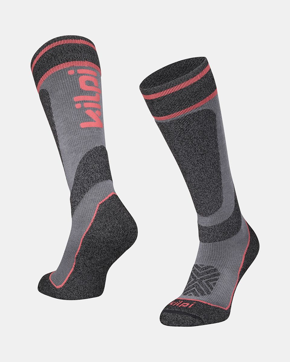 Children's Ski Socks Kilpi ANXO-J Grey