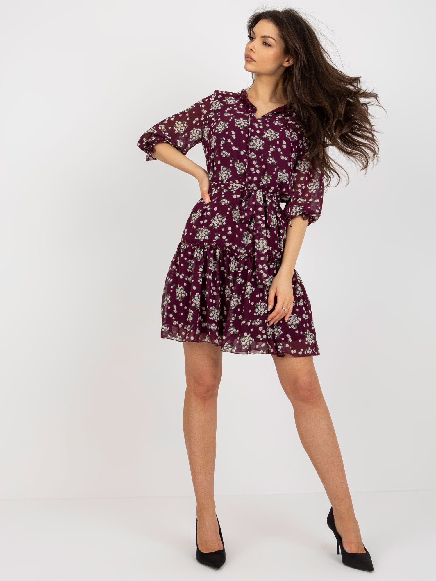 Dress-LK-SK-508545.36-dark purple