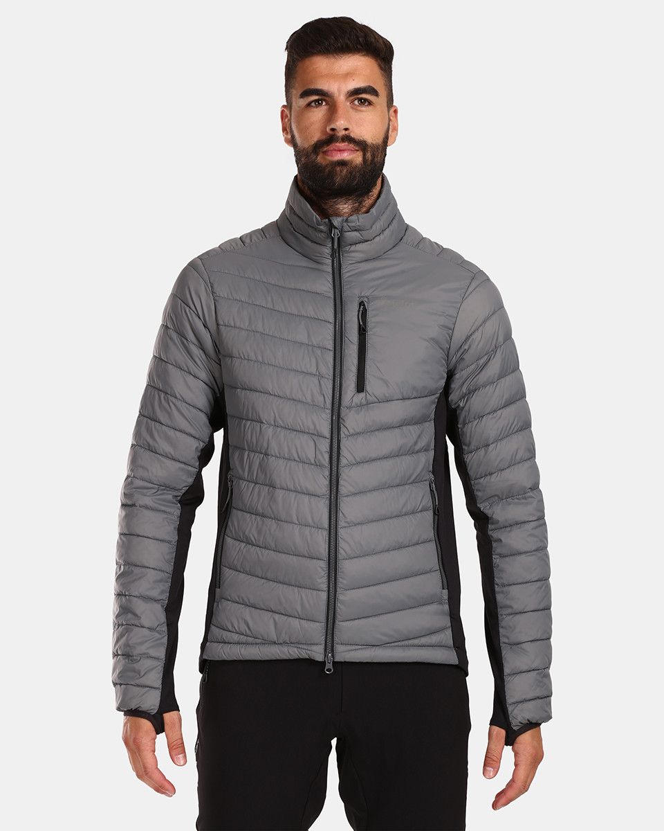 Men's Insulated Jacket Kilpi ACTIS-M Grey