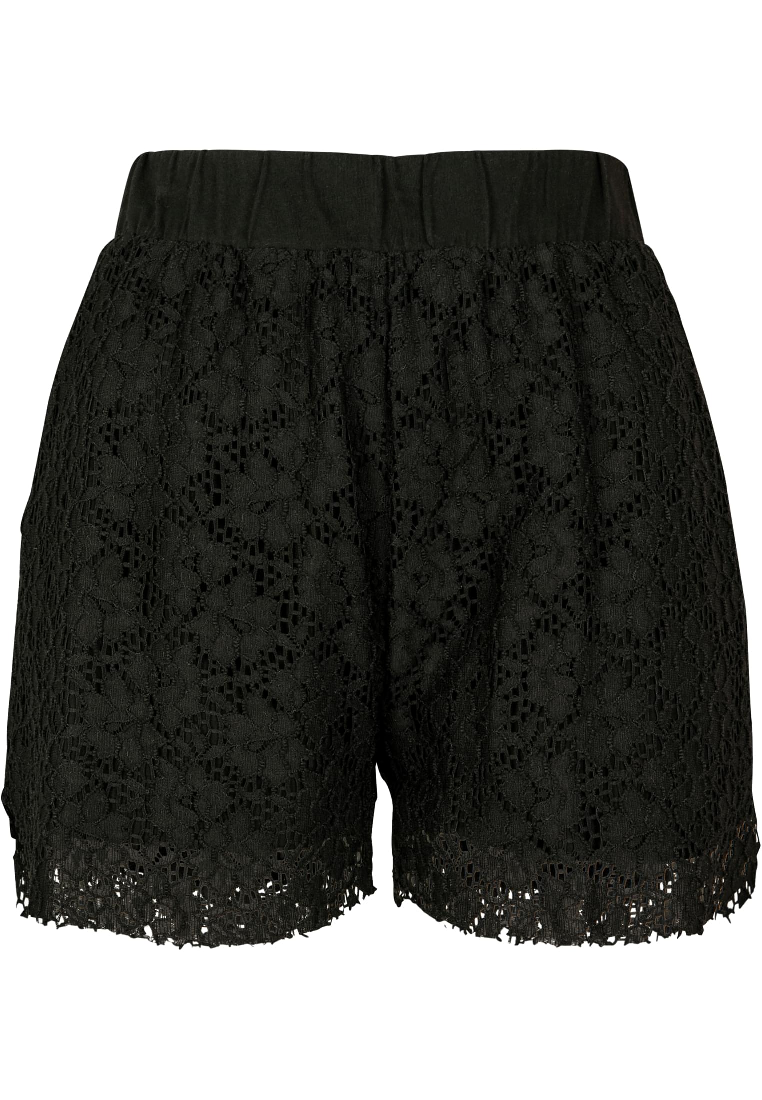 Women's Laces Shorts - Black