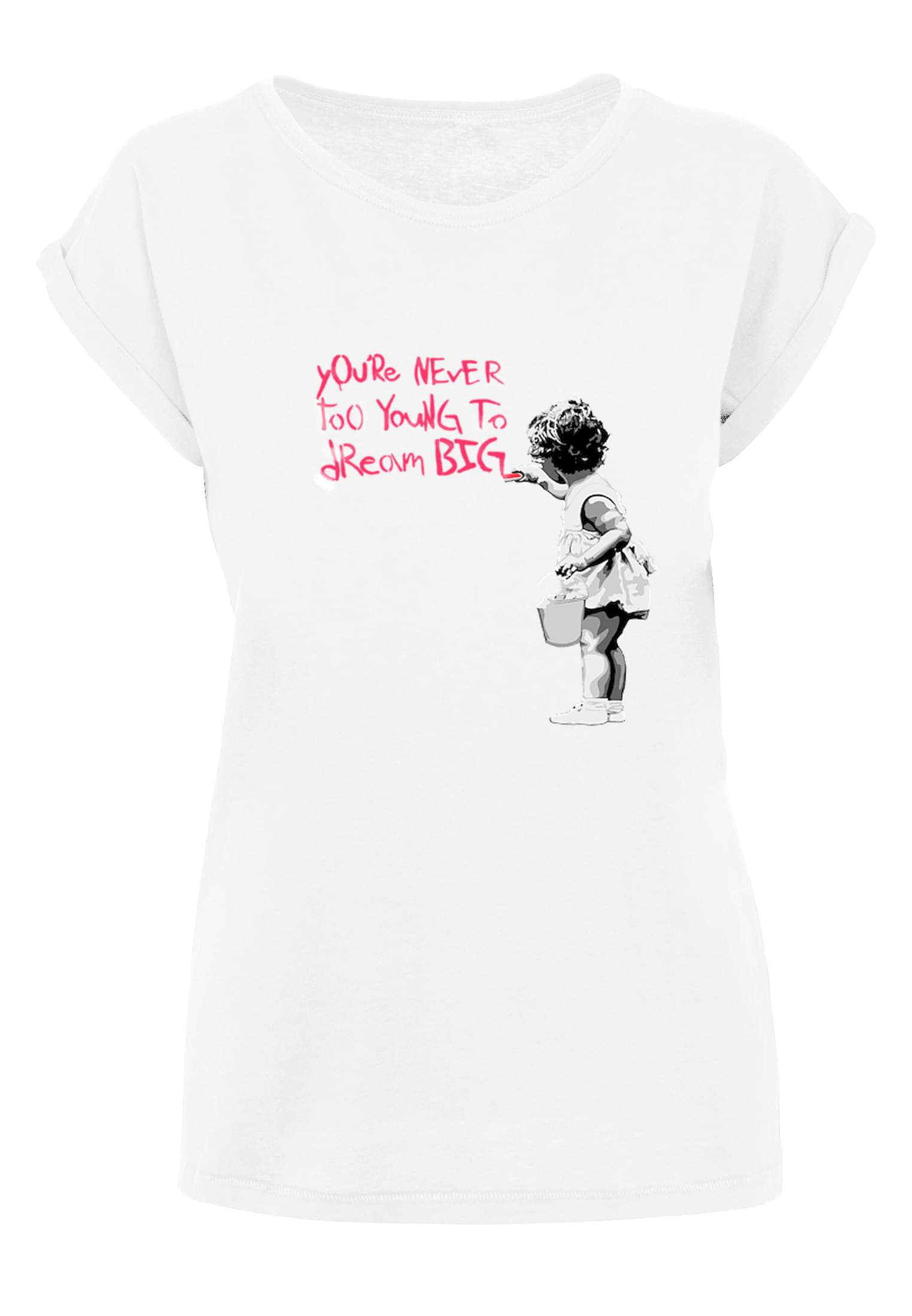 Women's T-shirt Dream Big - white